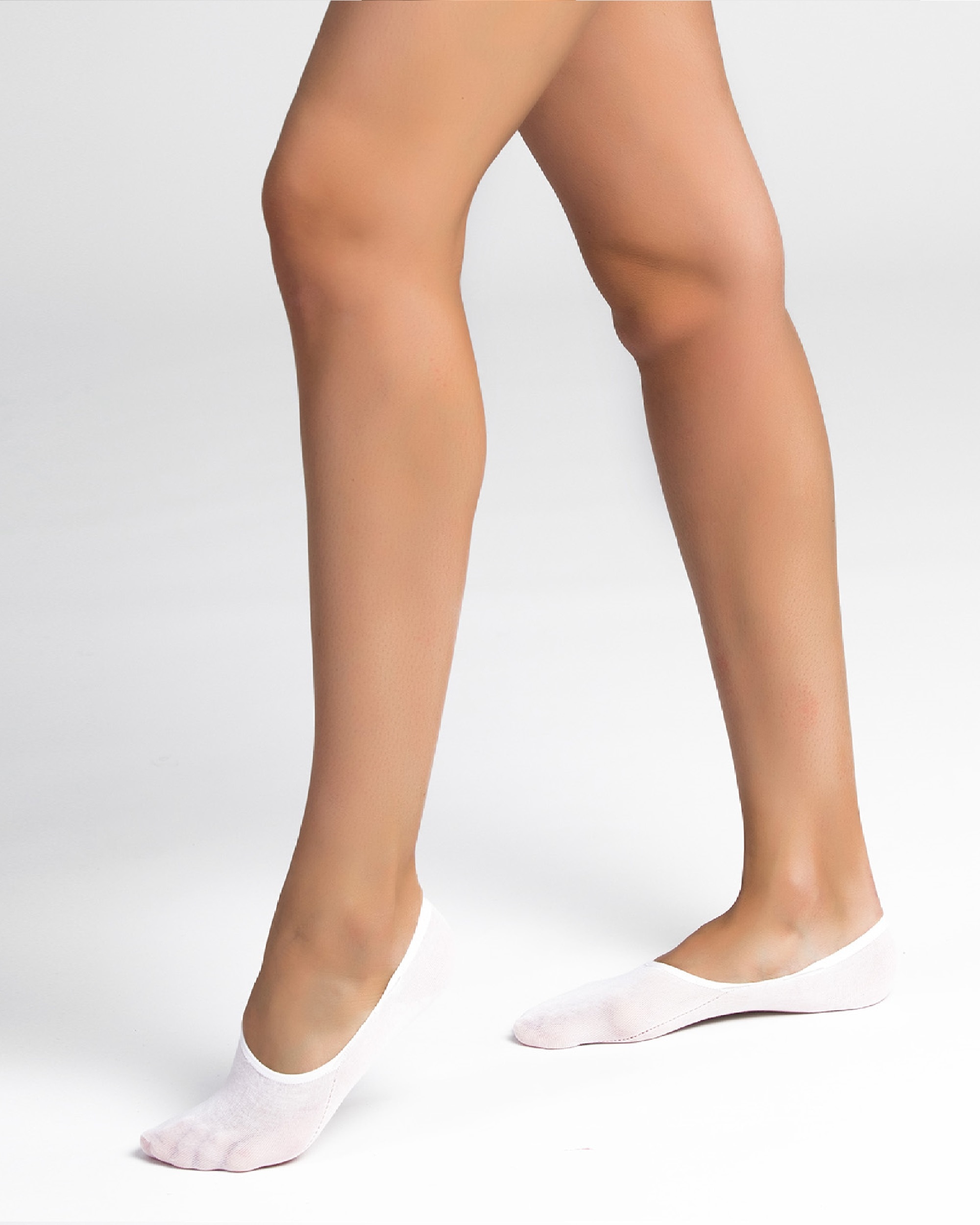 Pack de 2 salvapiés para zapatos de cordones o deportivo - Dim - Blanco Blanco-2