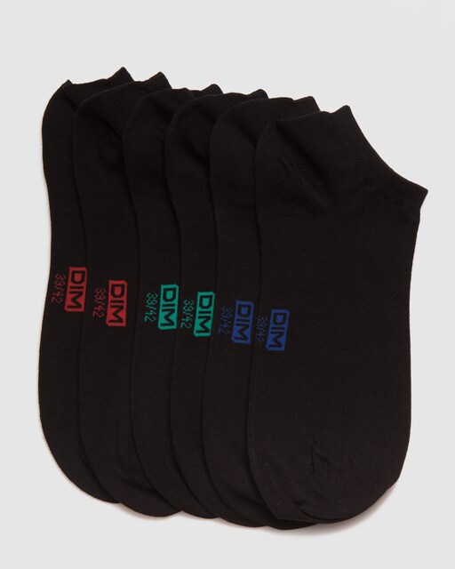 Imagen 0 de Pack de tres pares de calcetines de hombre tobilleros