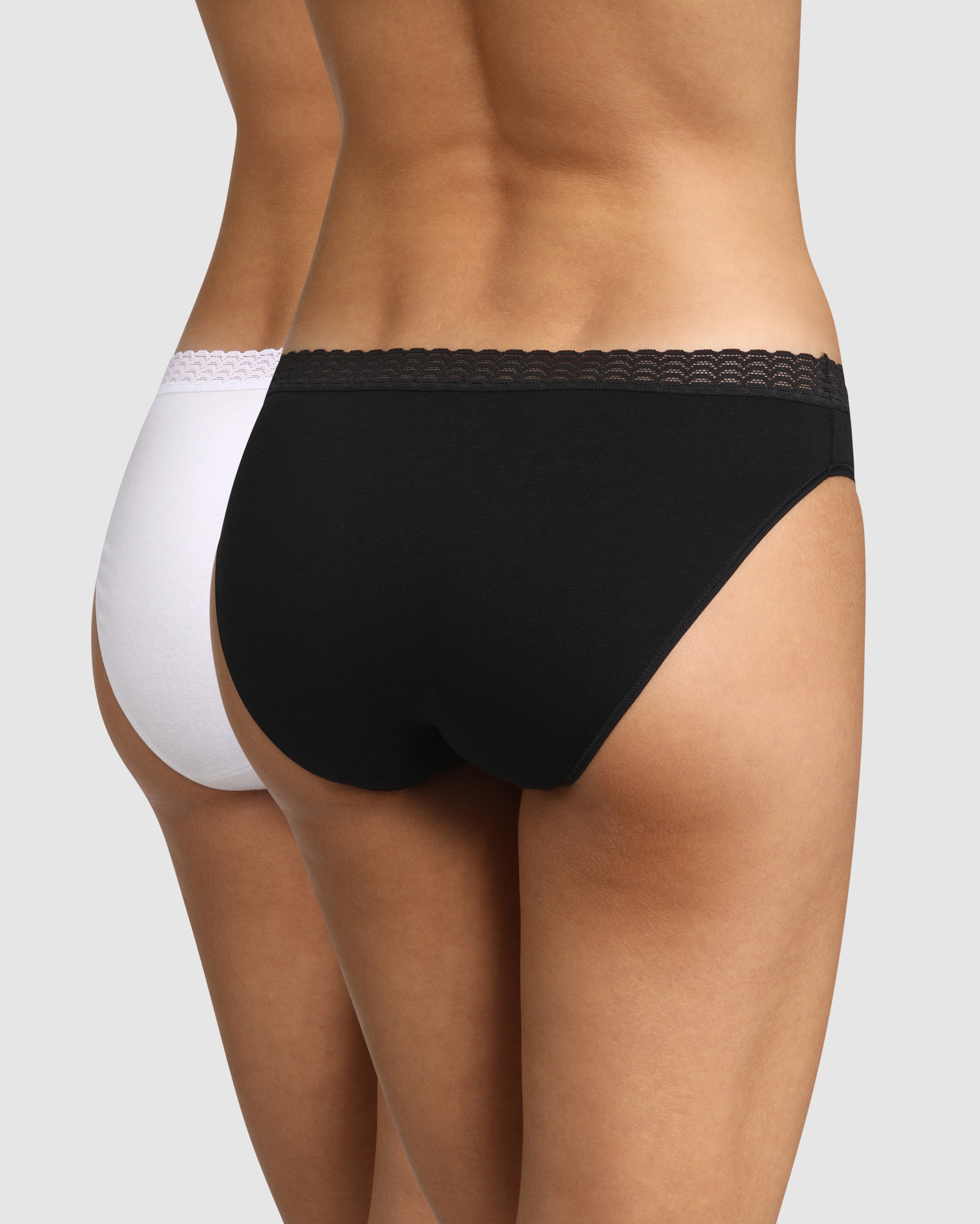 Pack de 2 bragas de algodón elástico - Dim - Multicolor Multicolor-2
