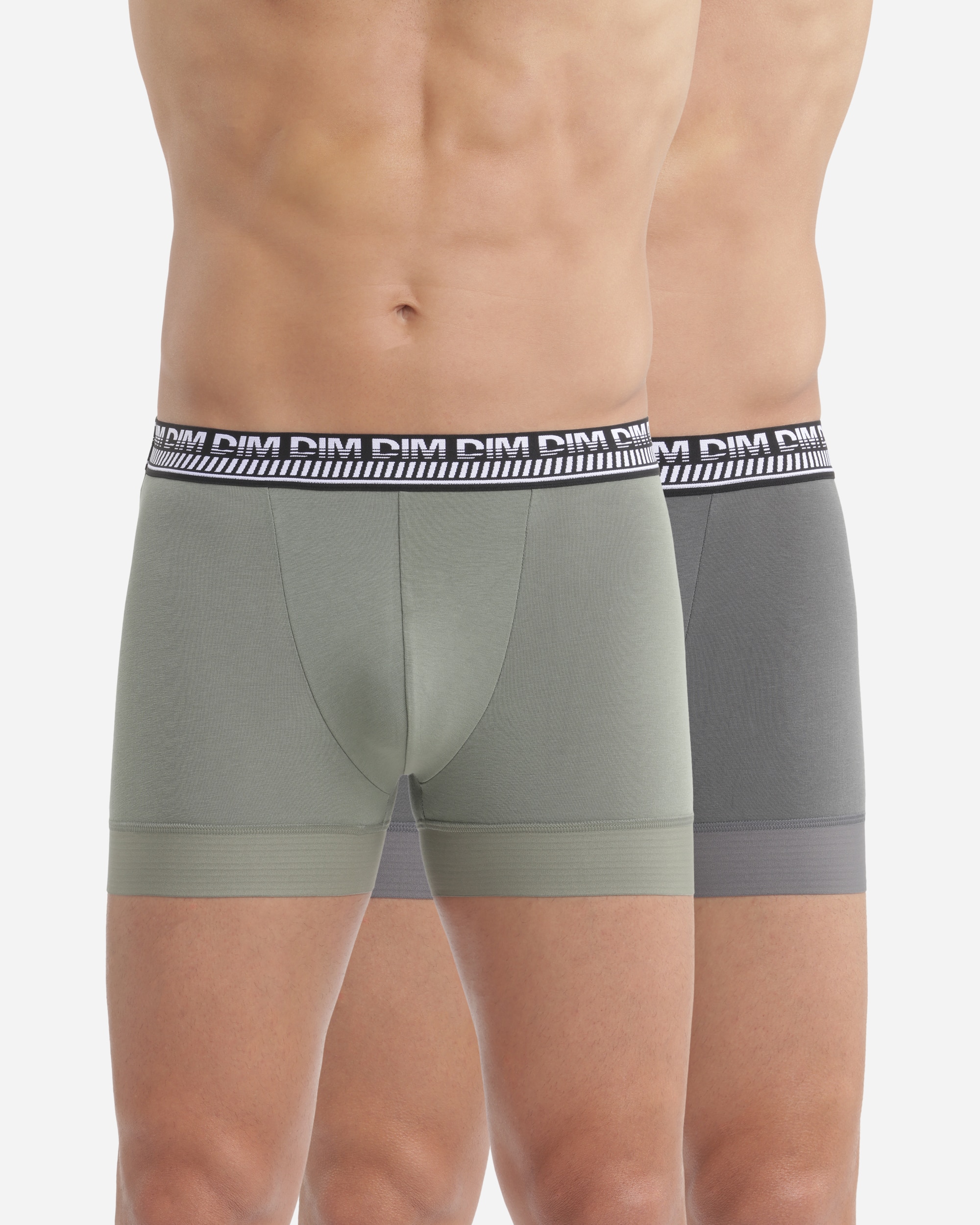 Pack de dos bóxers de deporte dim 3d flex stay & fit - Multicolor Multicolor-1