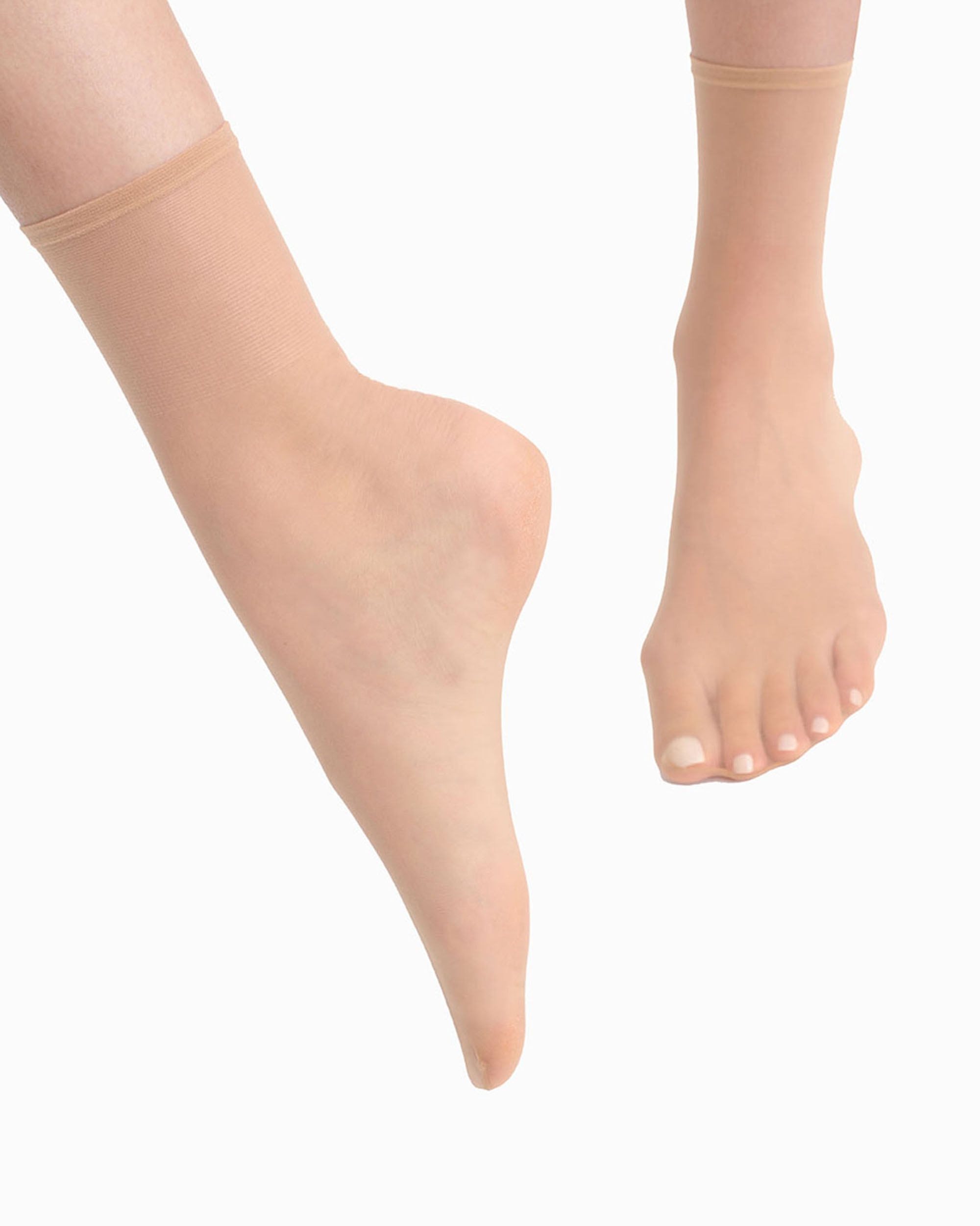 Imagen 0 de Pack de 2 calcetines transparentes Natural