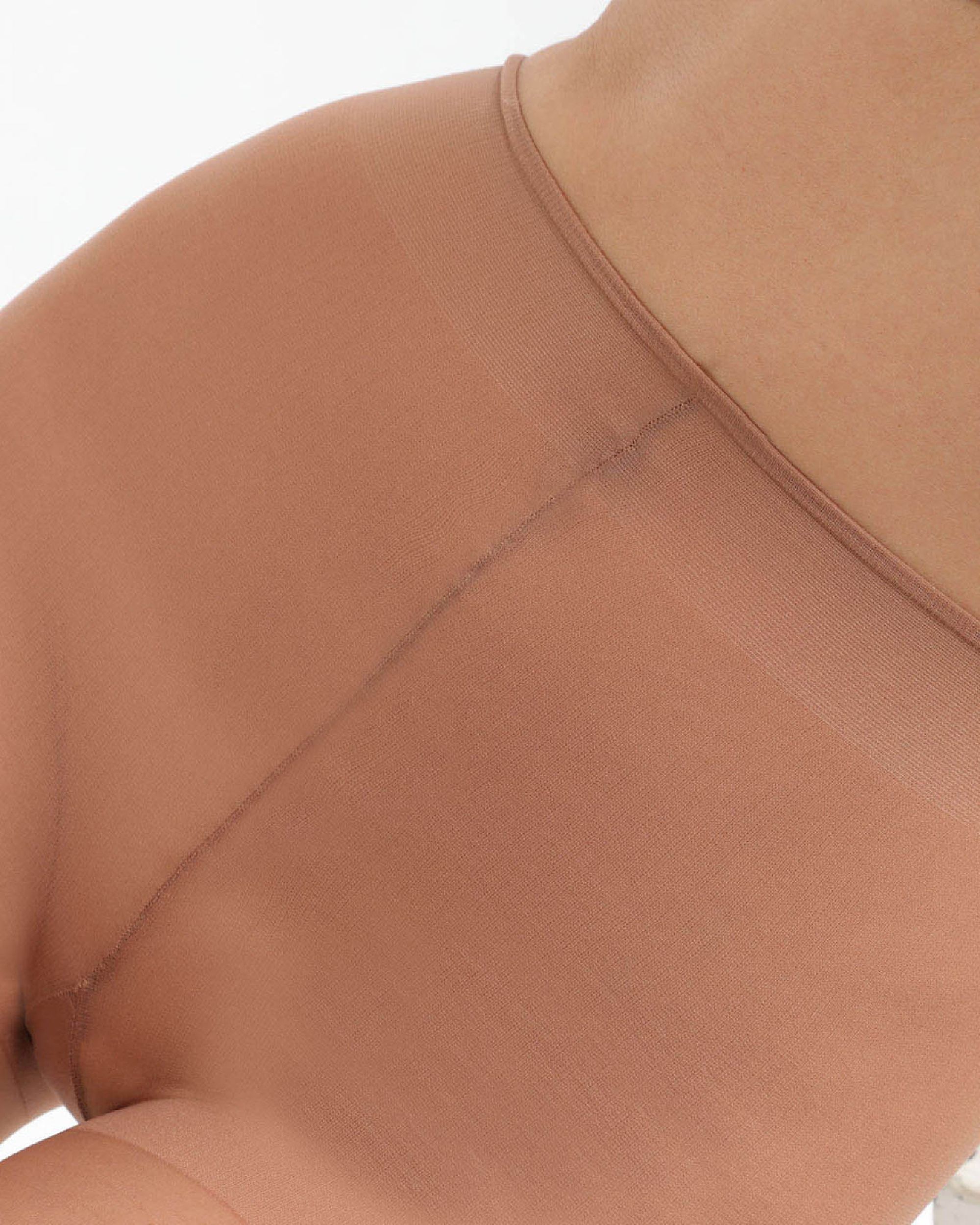 Panty transparente con demarcación de efecto - Dim - Natural Natural-3