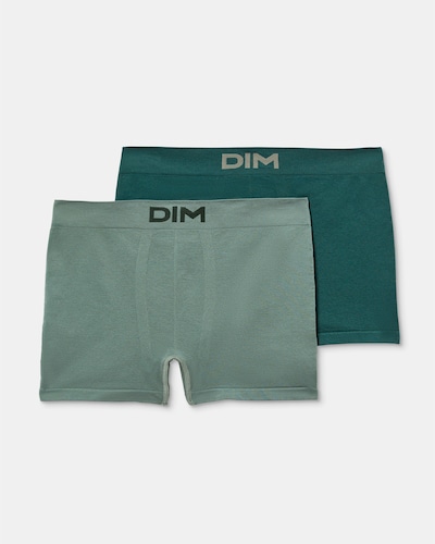 Pack de dos bóxers de punto de hombre sin costuras en varios