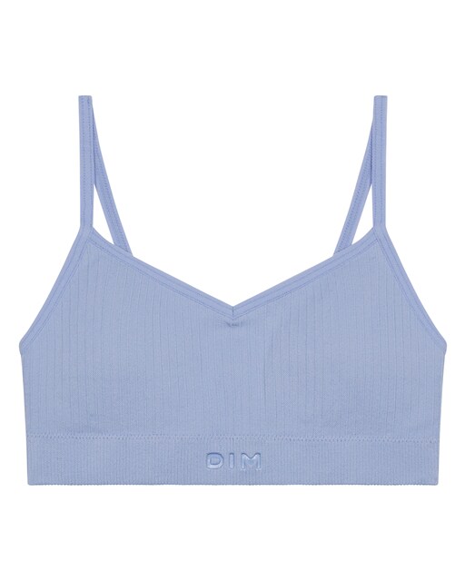 Imagen 0 de Crop top de niña sin aros sin costuras con espumas extraíbles