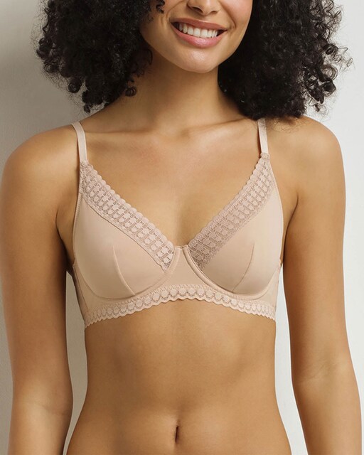 Imagen 0 de Sujetador foulard con aros de microfibra