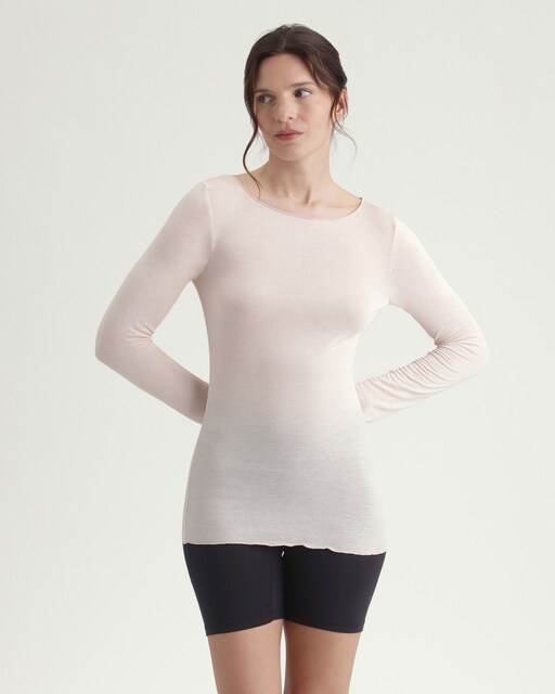 Imagen 0 de Camiseta térmica cuello barco Dim x Inès de la Fressange