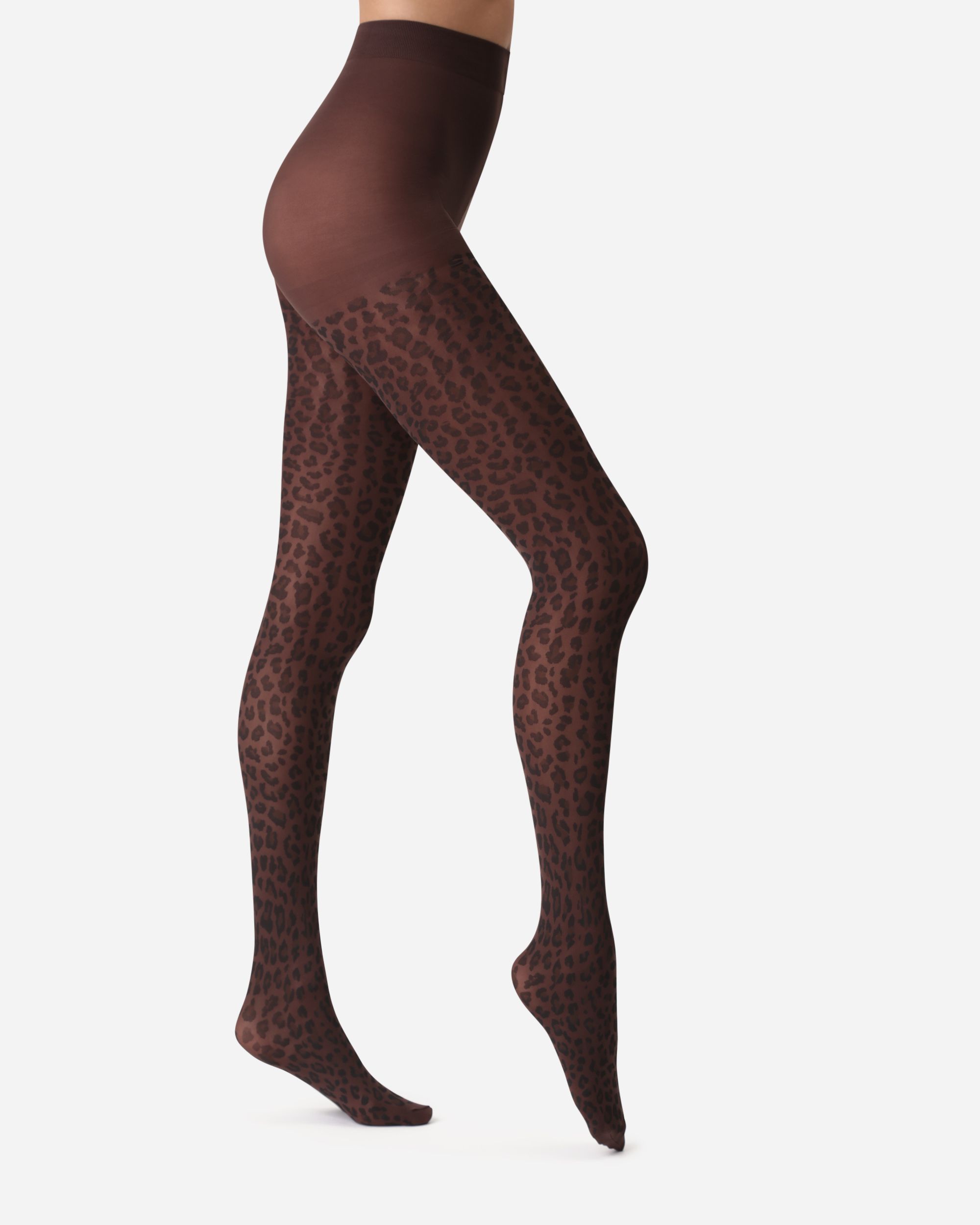 Dim - Pantis estampado leopardo 40d.