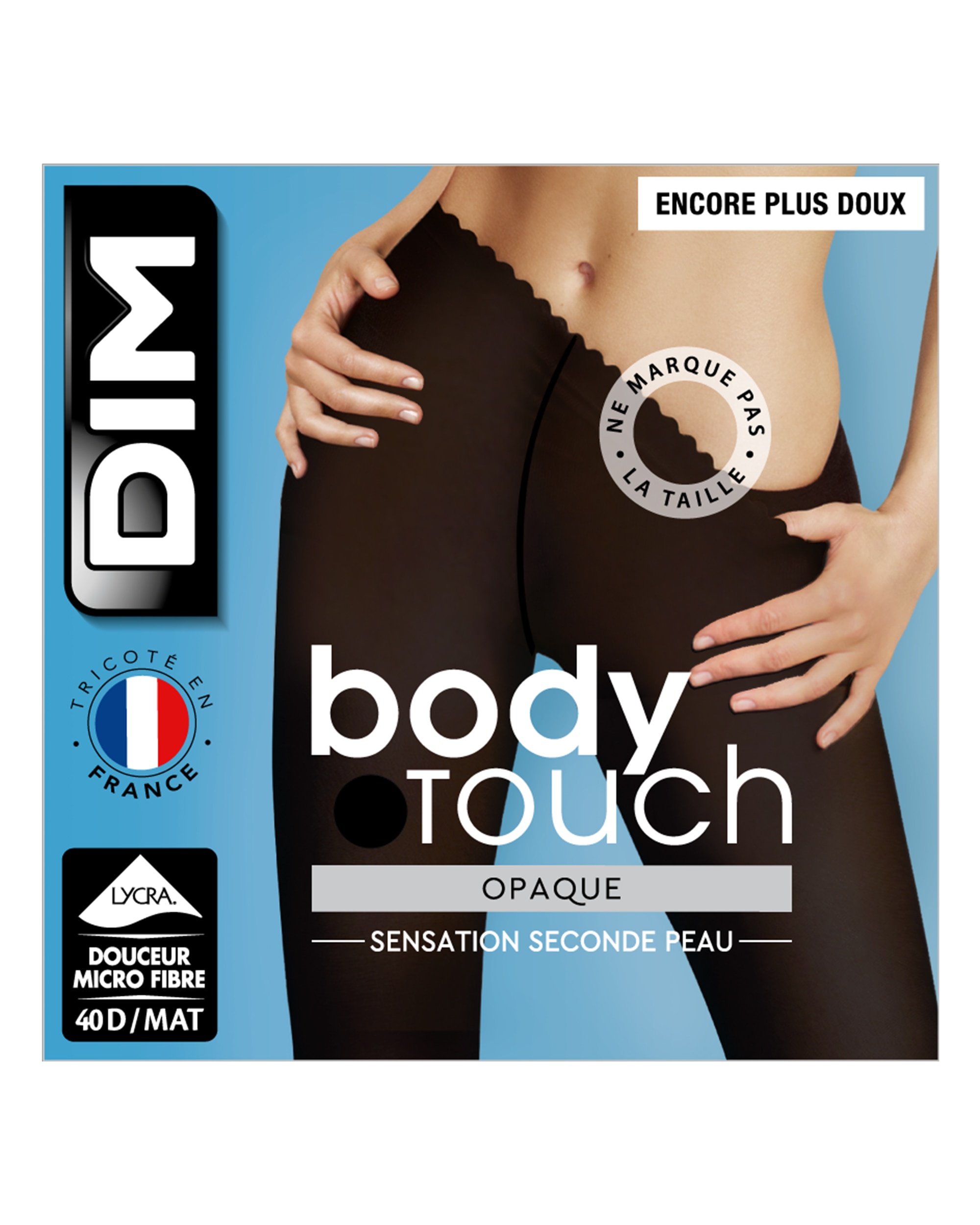 Dim - Panty opaco costuras termoselladas 40d.