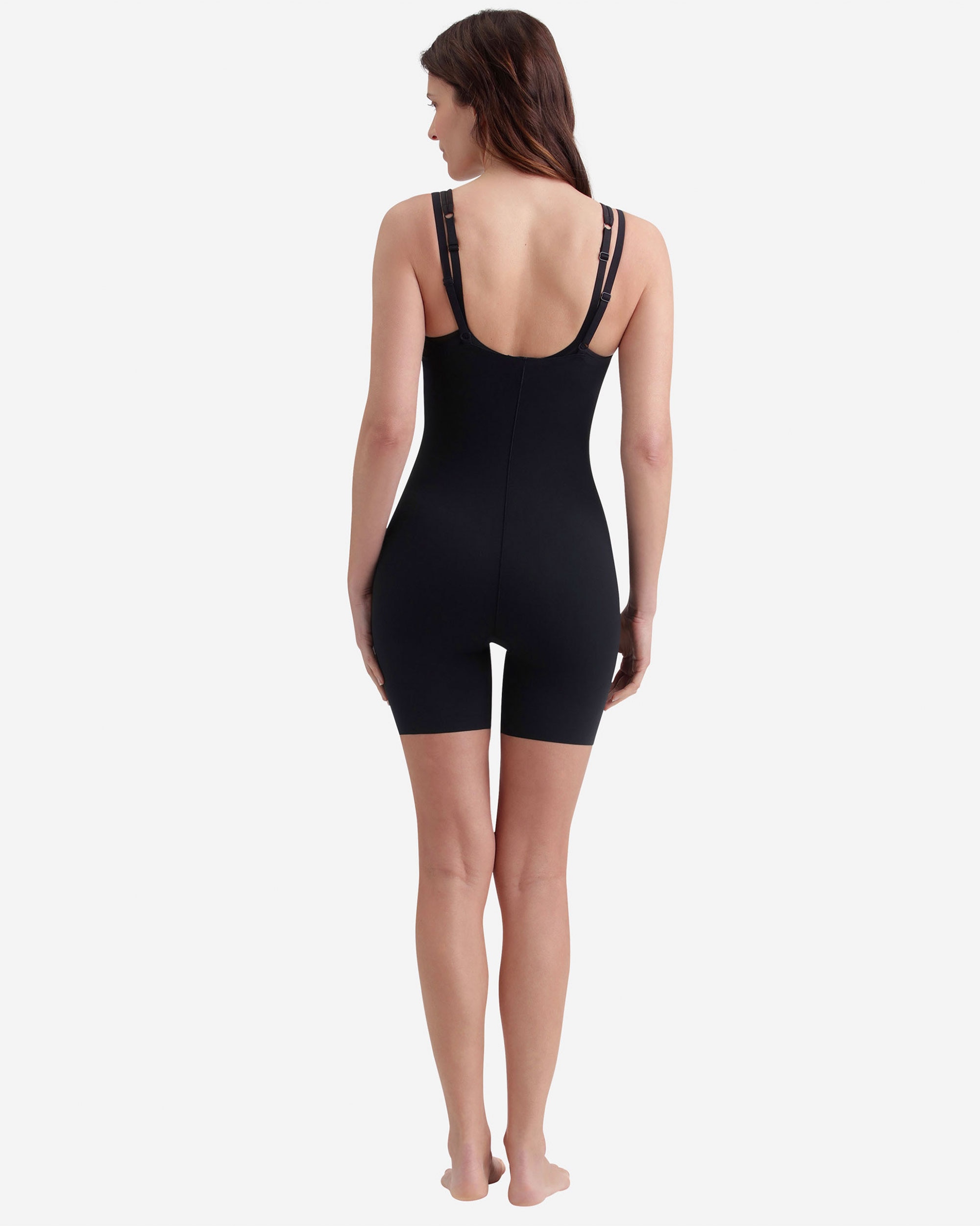 Body moldeador sin copas pantalon corto invisible - Dim - Negro Negro-2