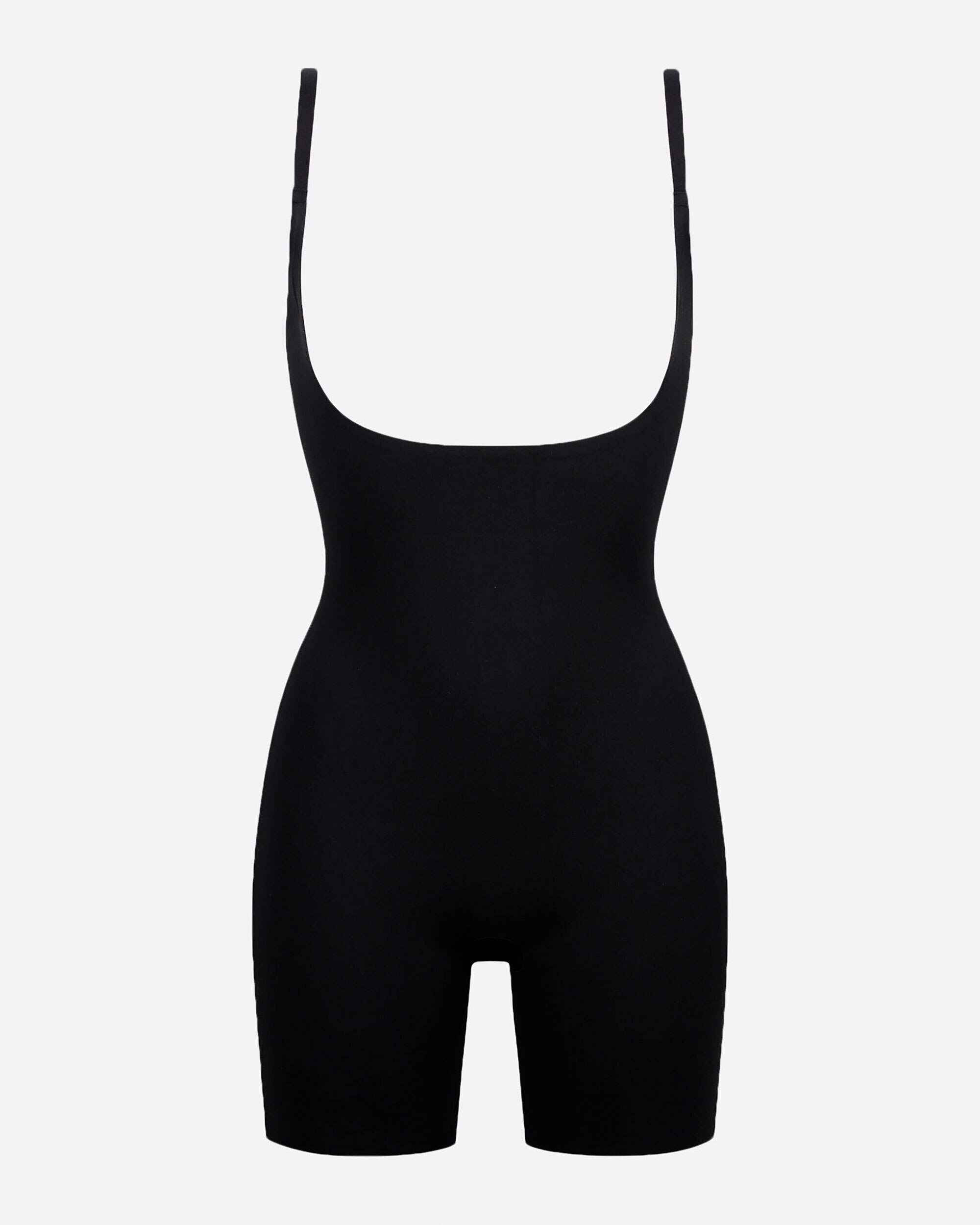 Body moldeador sin copas pantalon corto invisible - Dim - Negro Negro-4
