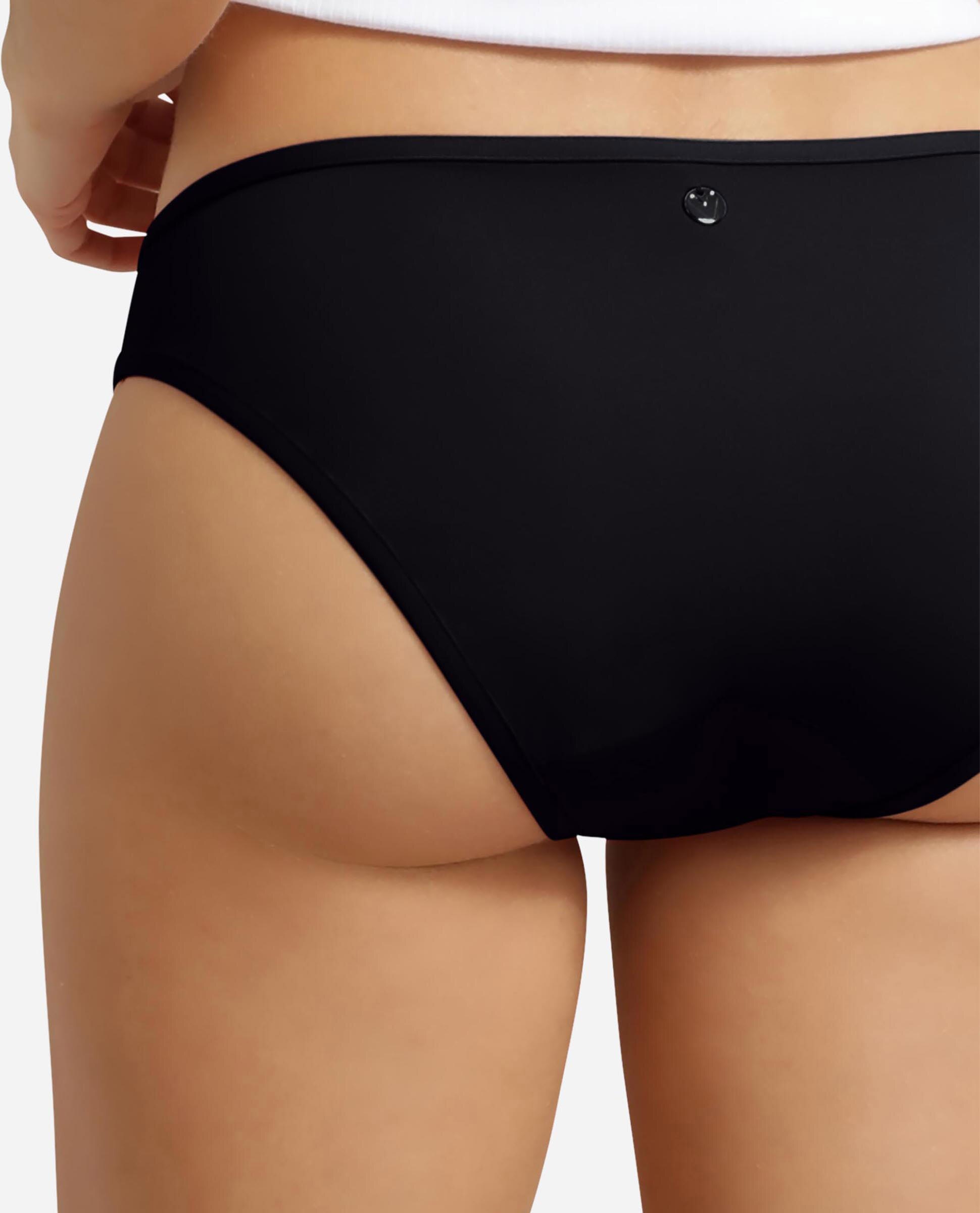 Braga de bikini menstrual dim protect - Negro Negro-4