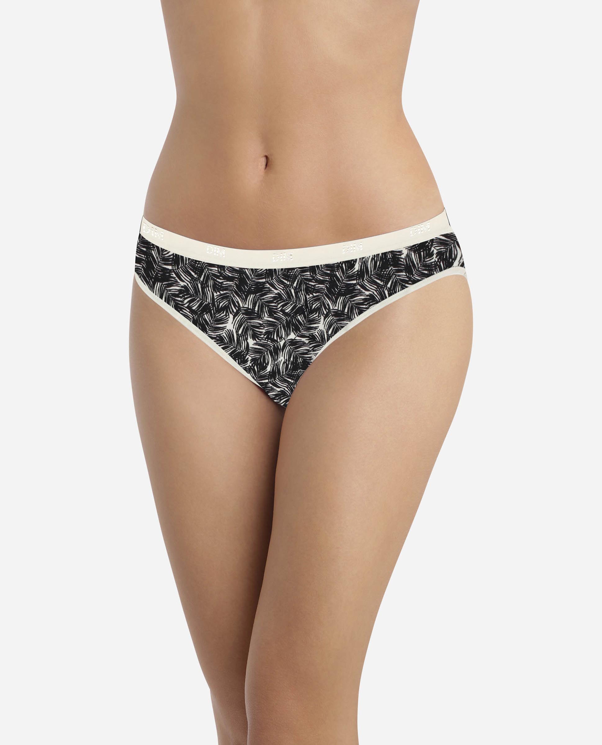 Pack de 4 bragas de algodón elástico estampadas - Dim - Multicolor Multicolor-3
