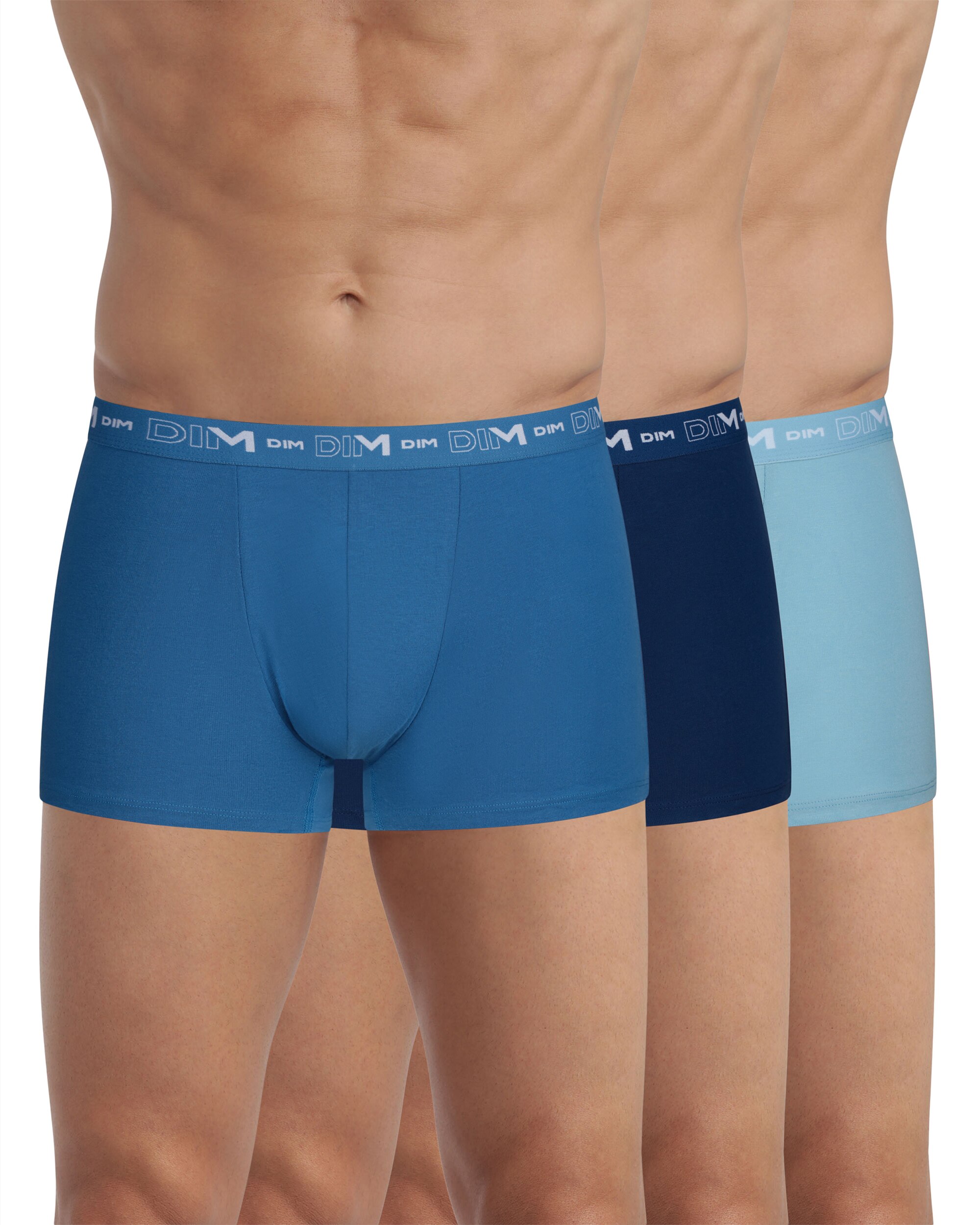 Imagen 0 de Pack de tres bóxers de punto de hombre en color negro Negro