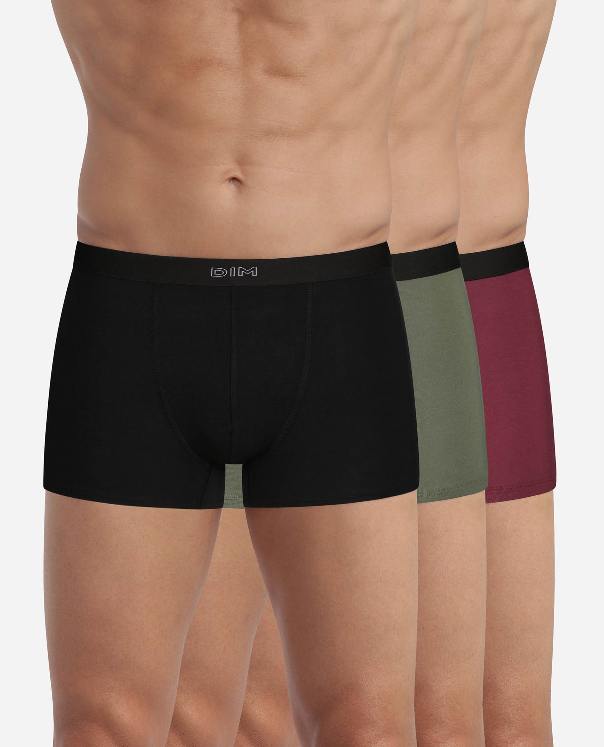Imagen 0 de Pack de tres bóxers fibra de bambú ultra suave dim pur confort Multicolor