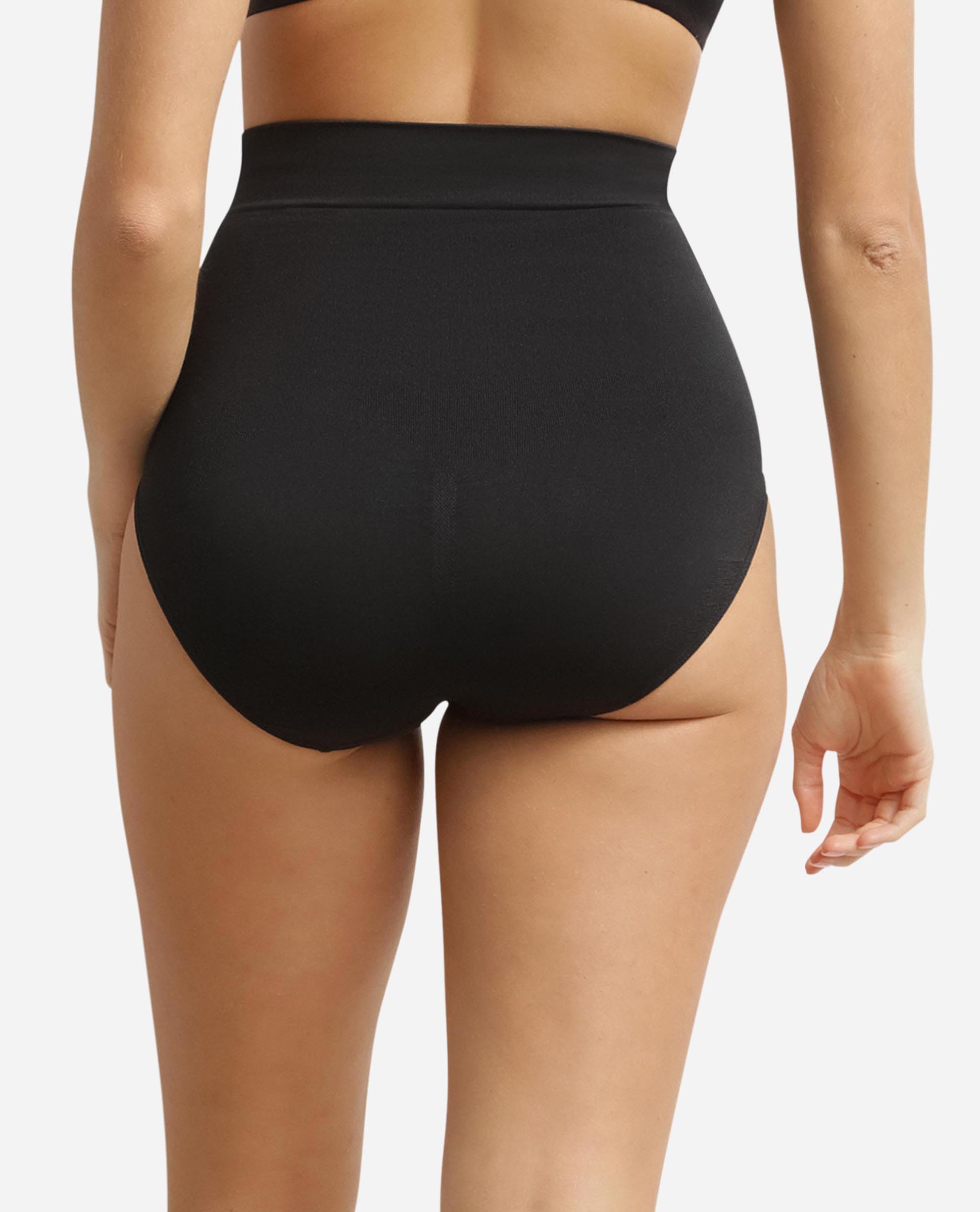 Faja reductora de talle alto efecto moldeador - Dim - Negro Negro-2