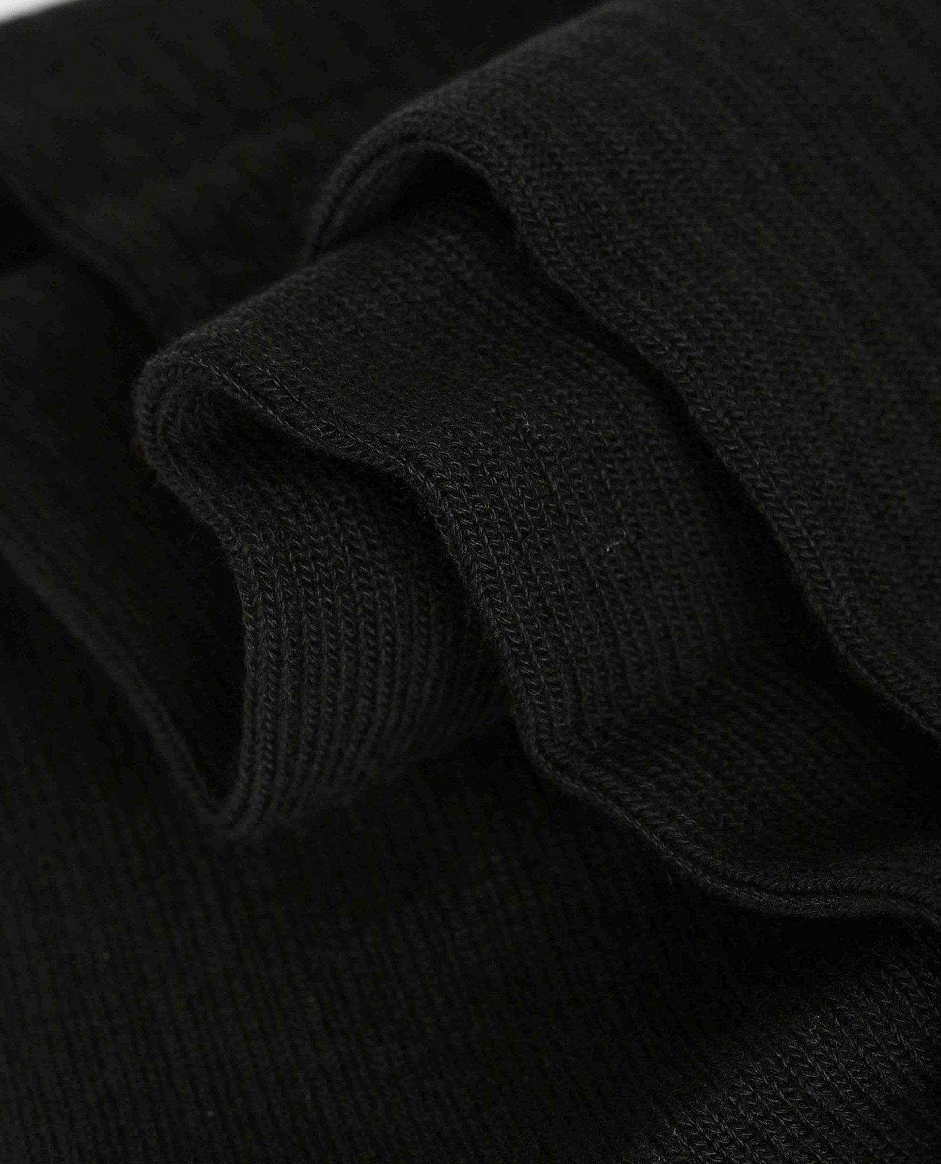 Calcetines altos de mujer algodón acanalado - Dim - Negro Negro-3