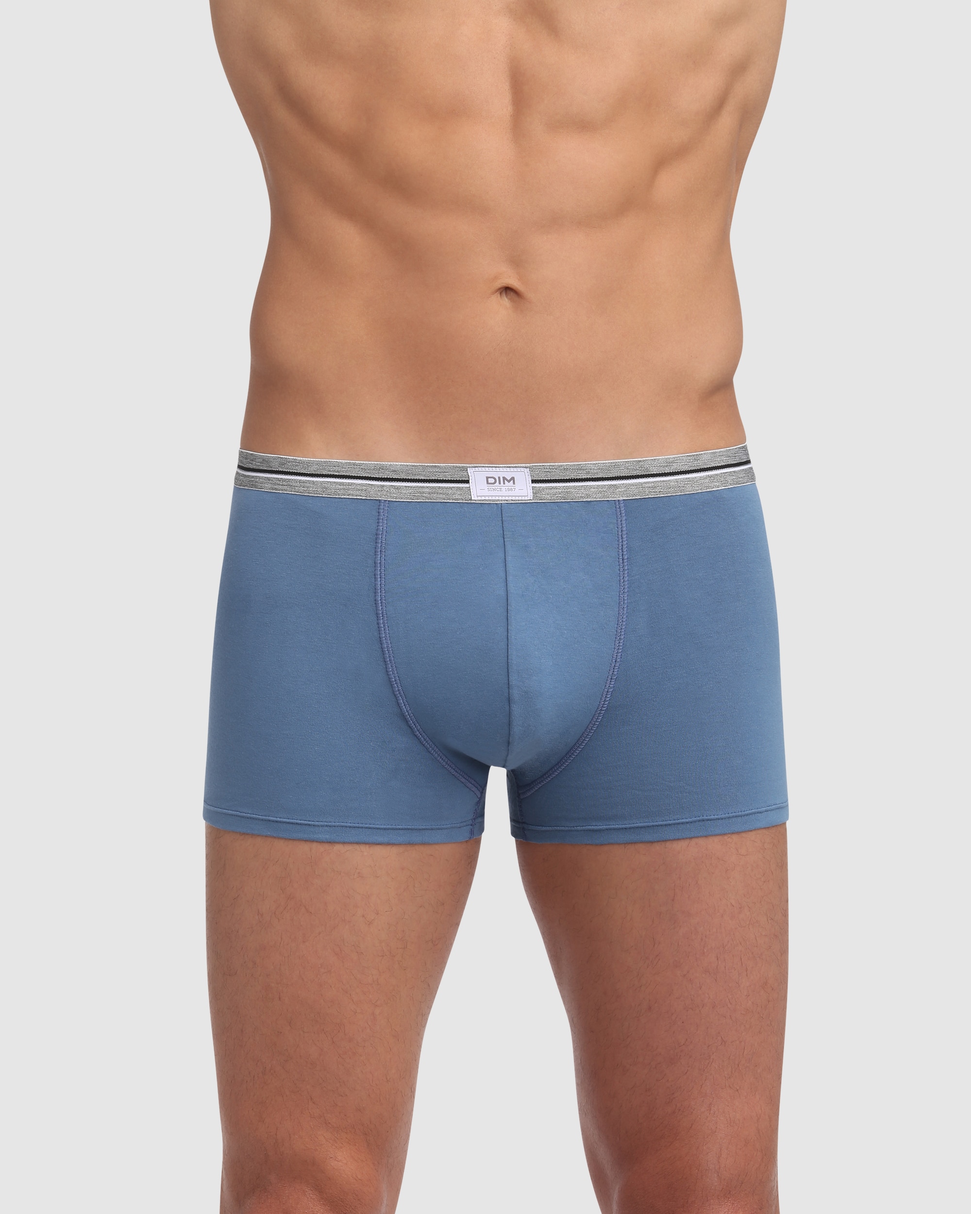 Imagen 0 de Pack de tres bóxers de punto de hombre en tonos azules Azul
