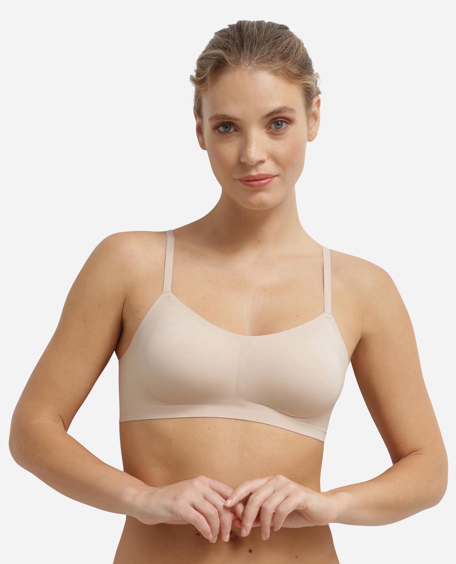 Dim - Sujetador bralette de microfibra.