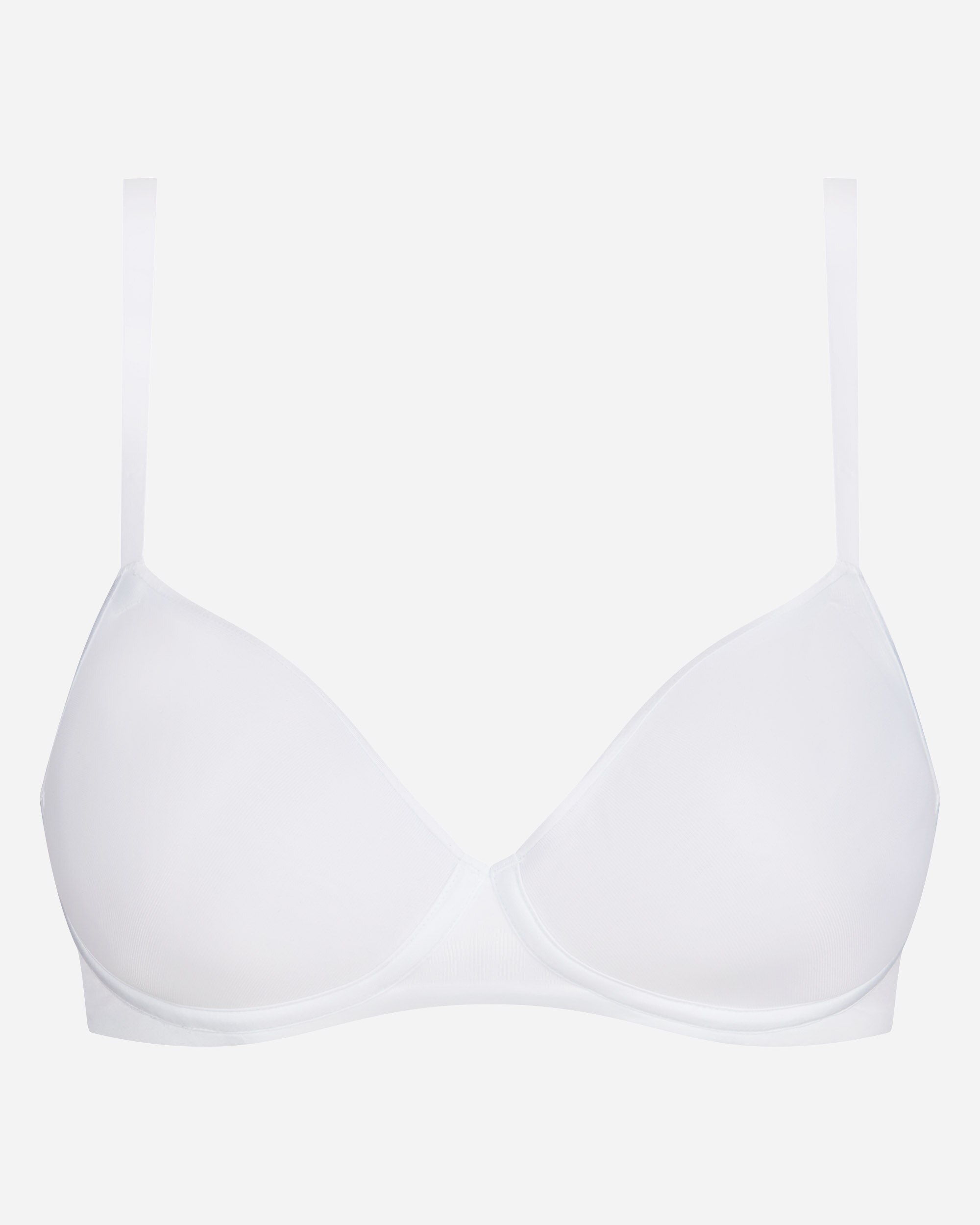 Sujetador sin aros invisible con tejido spacer - Dim - Blanco Blanco-5