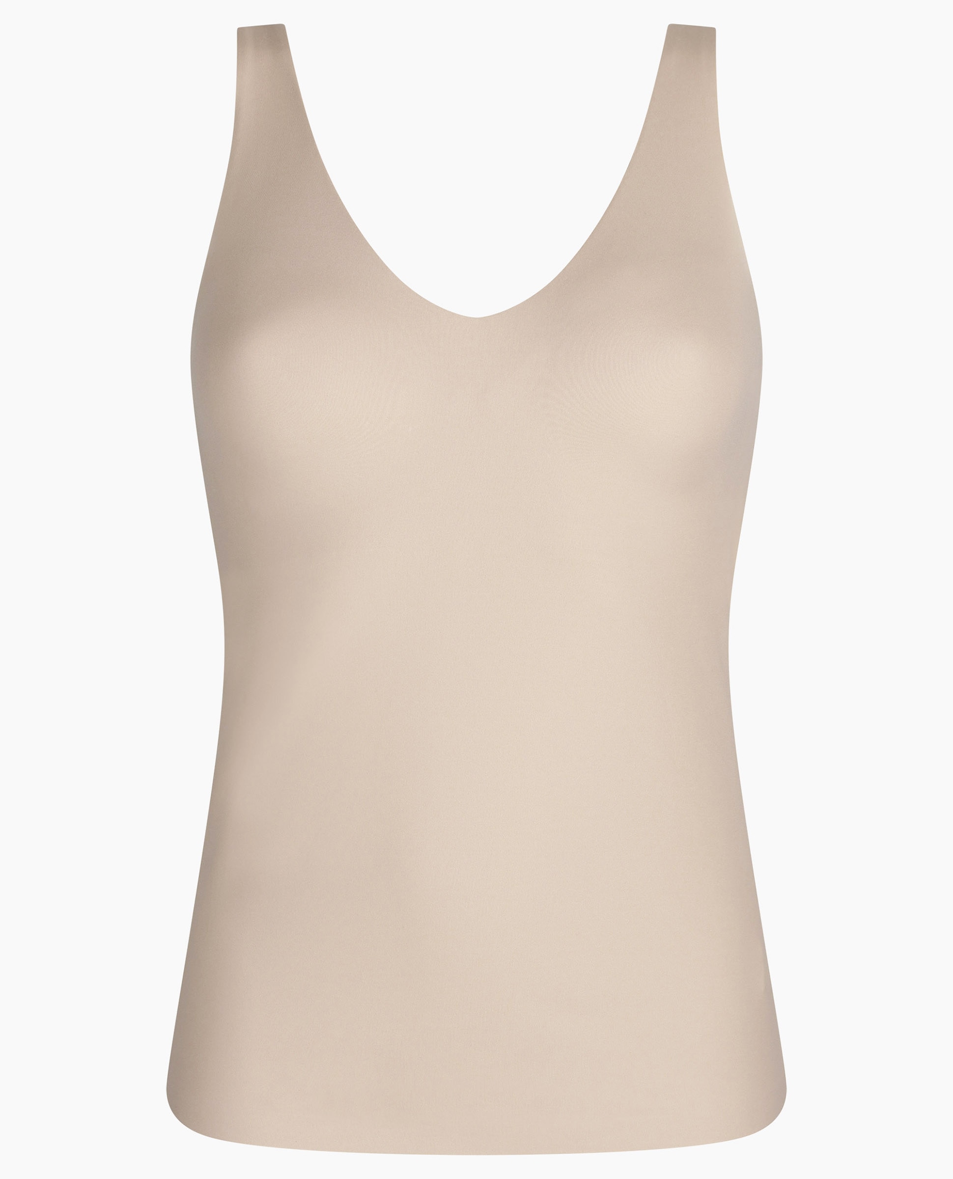 Camiseta interior básica invisible sin mangas de microfibra - Dim - Natural Natural-5
