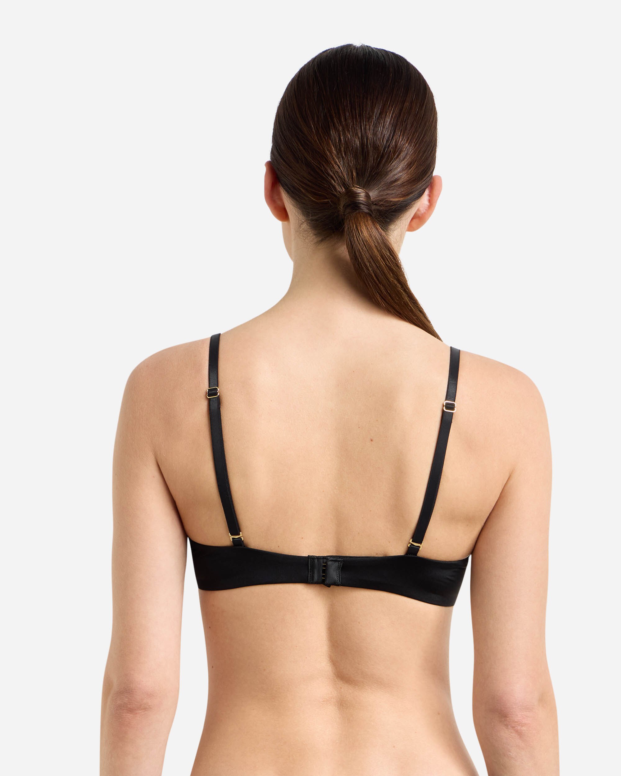 Sujetador con aros invisible con tejido spacer - Dim - Negro Negro-2