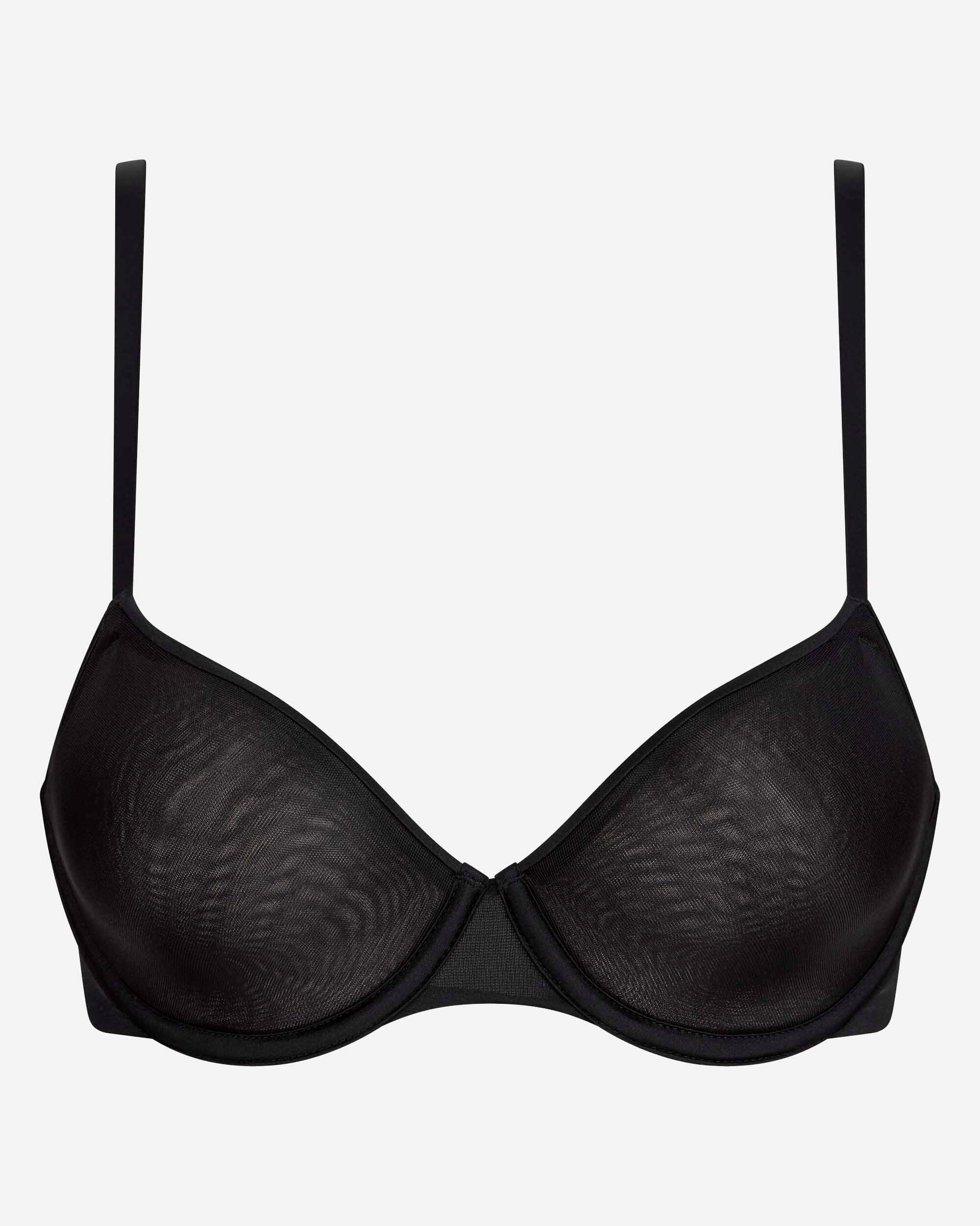 Sujetador con aros invisible con tejido spacer - Dim - Negro Negro-5