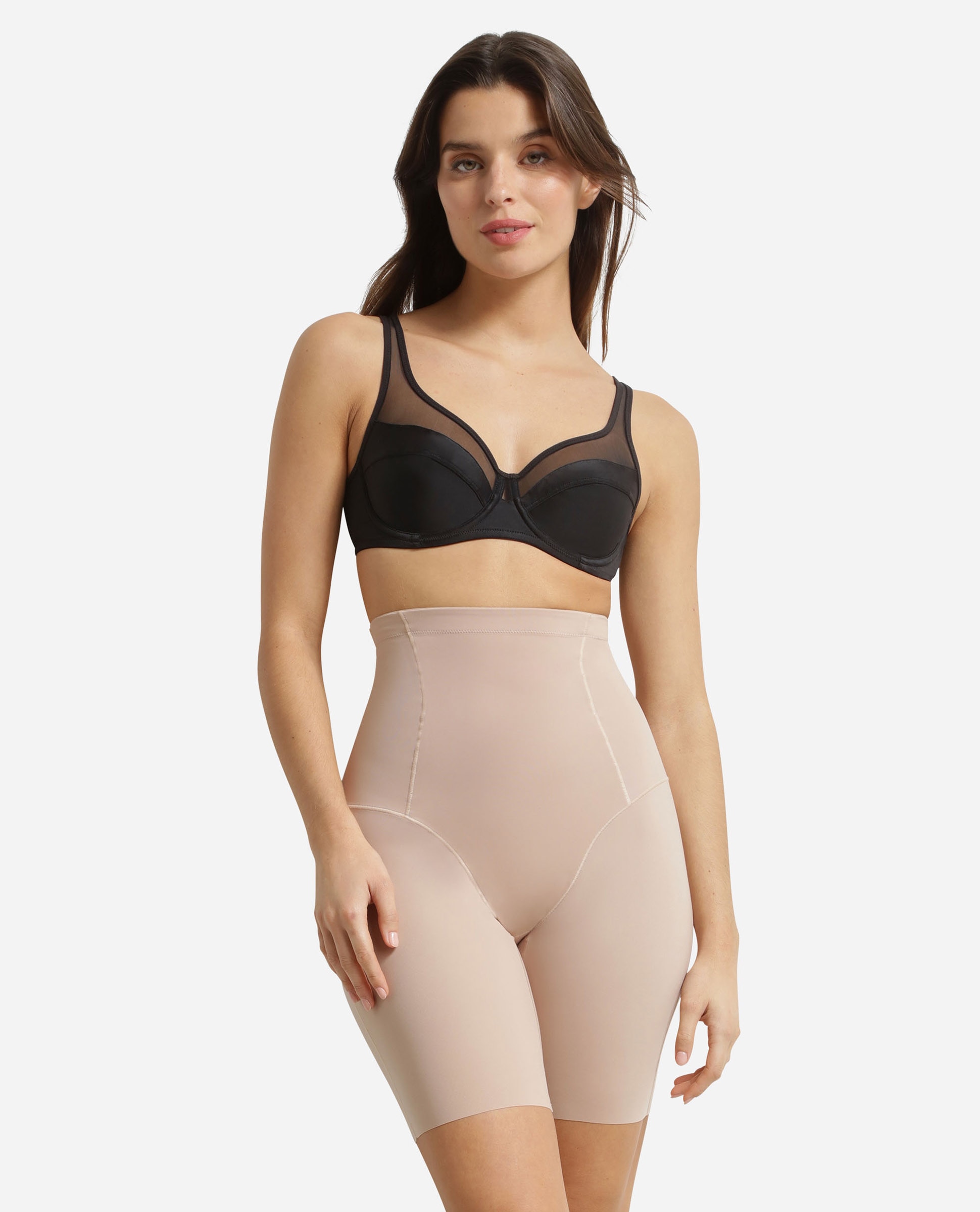 Faja reductora de tiro alto soporte alto - Dim - Natural Natural-3