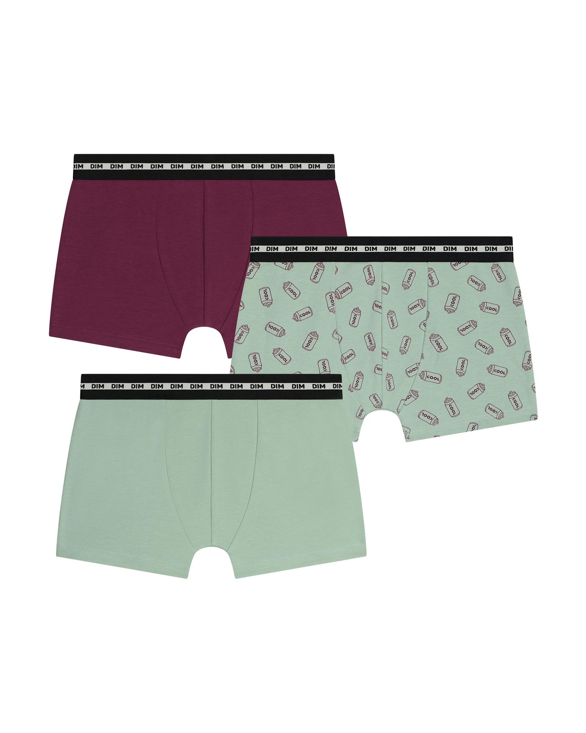 Imagen 1 de Pack de 3 bóxers para niño estampados de algodón Multicolor