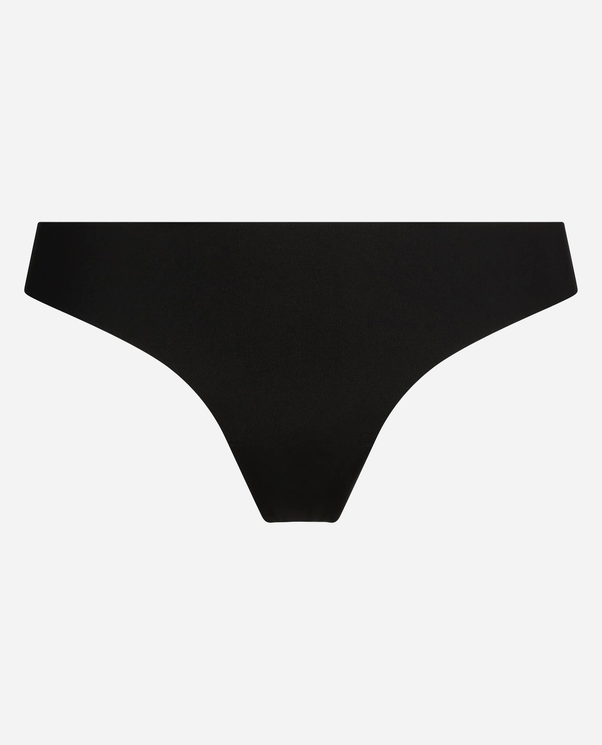 Tanga invisible para mujer en microfibra - Dim - Negro Negro-3