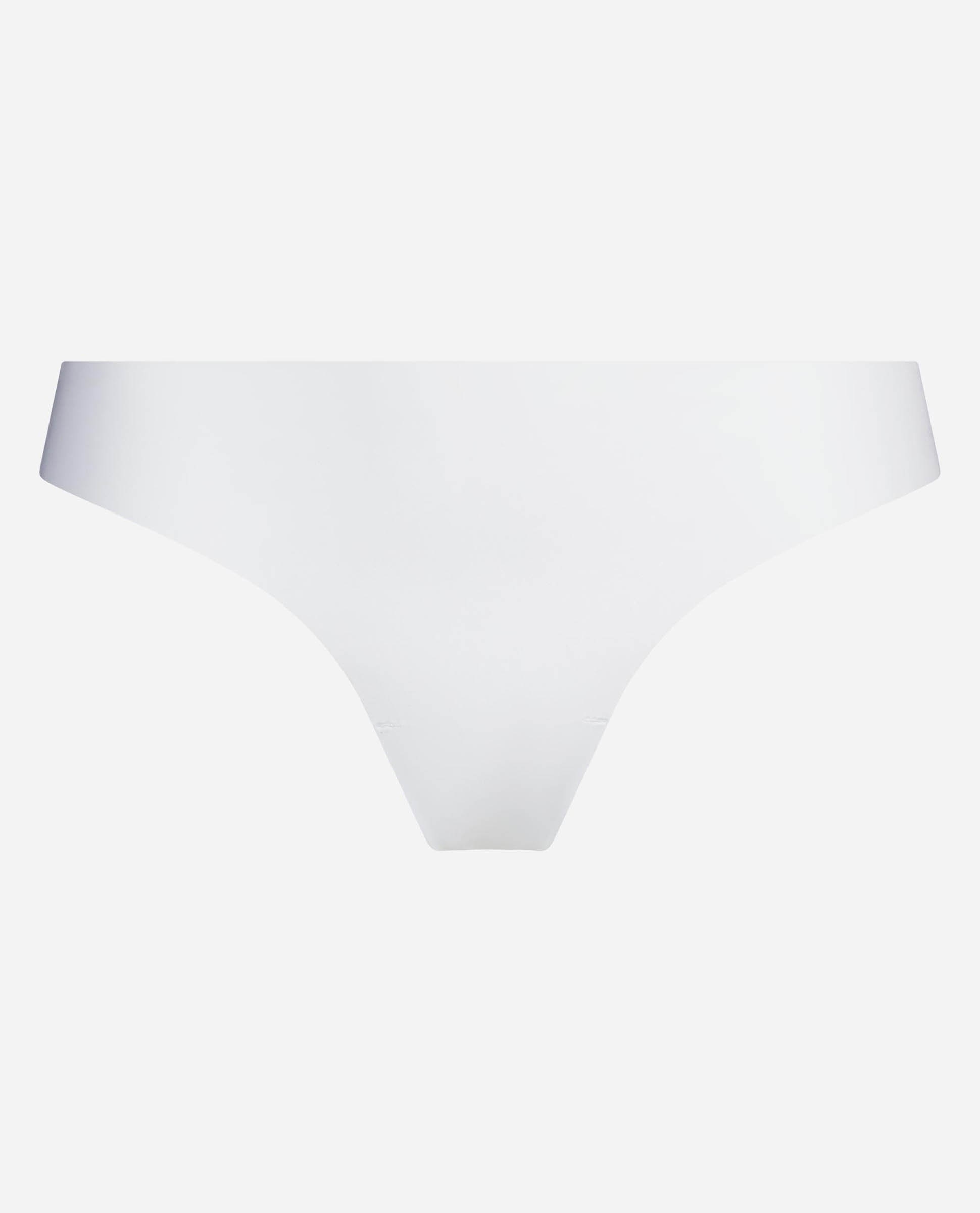 Tanga invisible para mujer en microfibra - Dim - Blanco Blanco-3