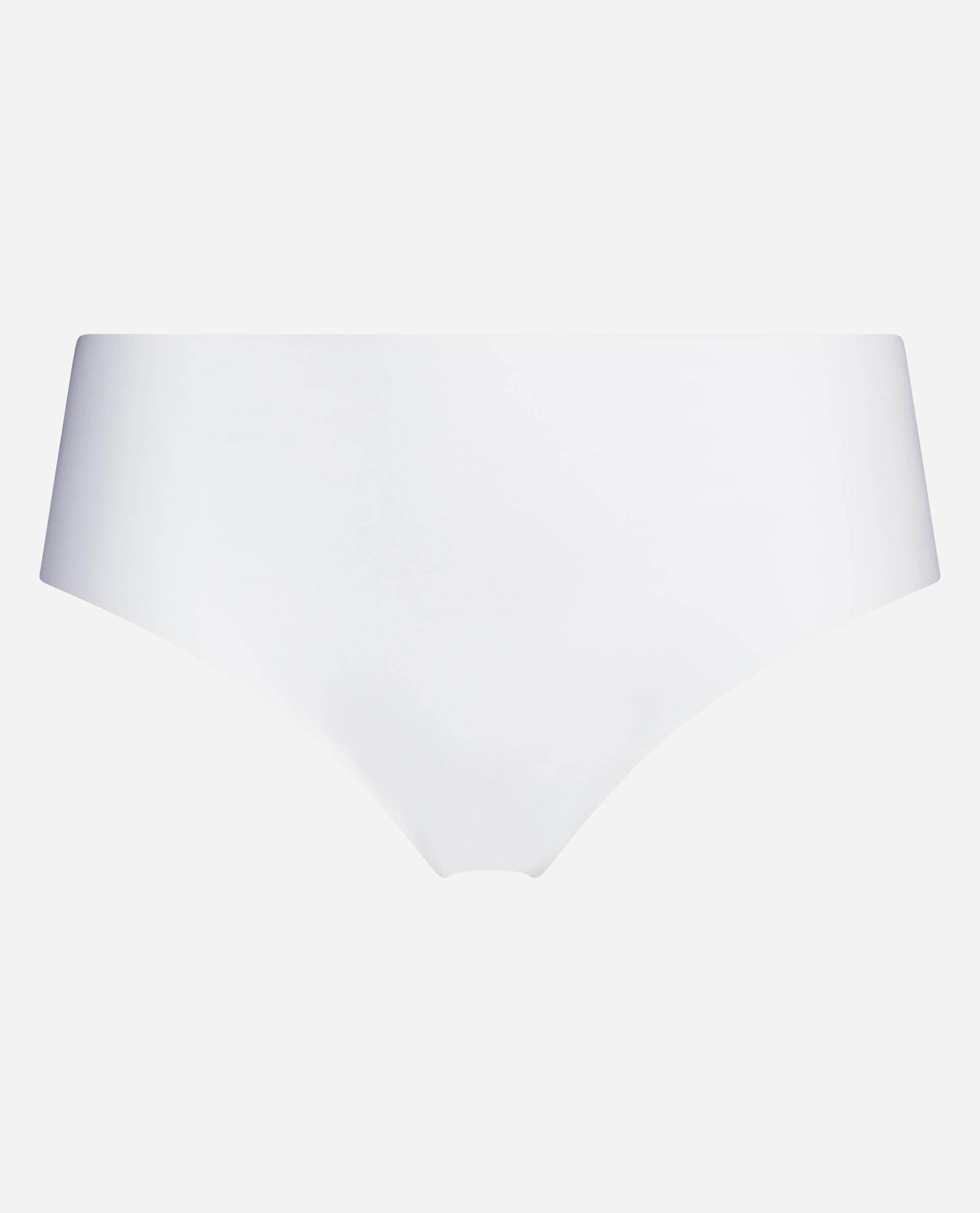 Bragas de cintura alta invisibles para mujer en microfibra - Dim - Blanco Blanco-3