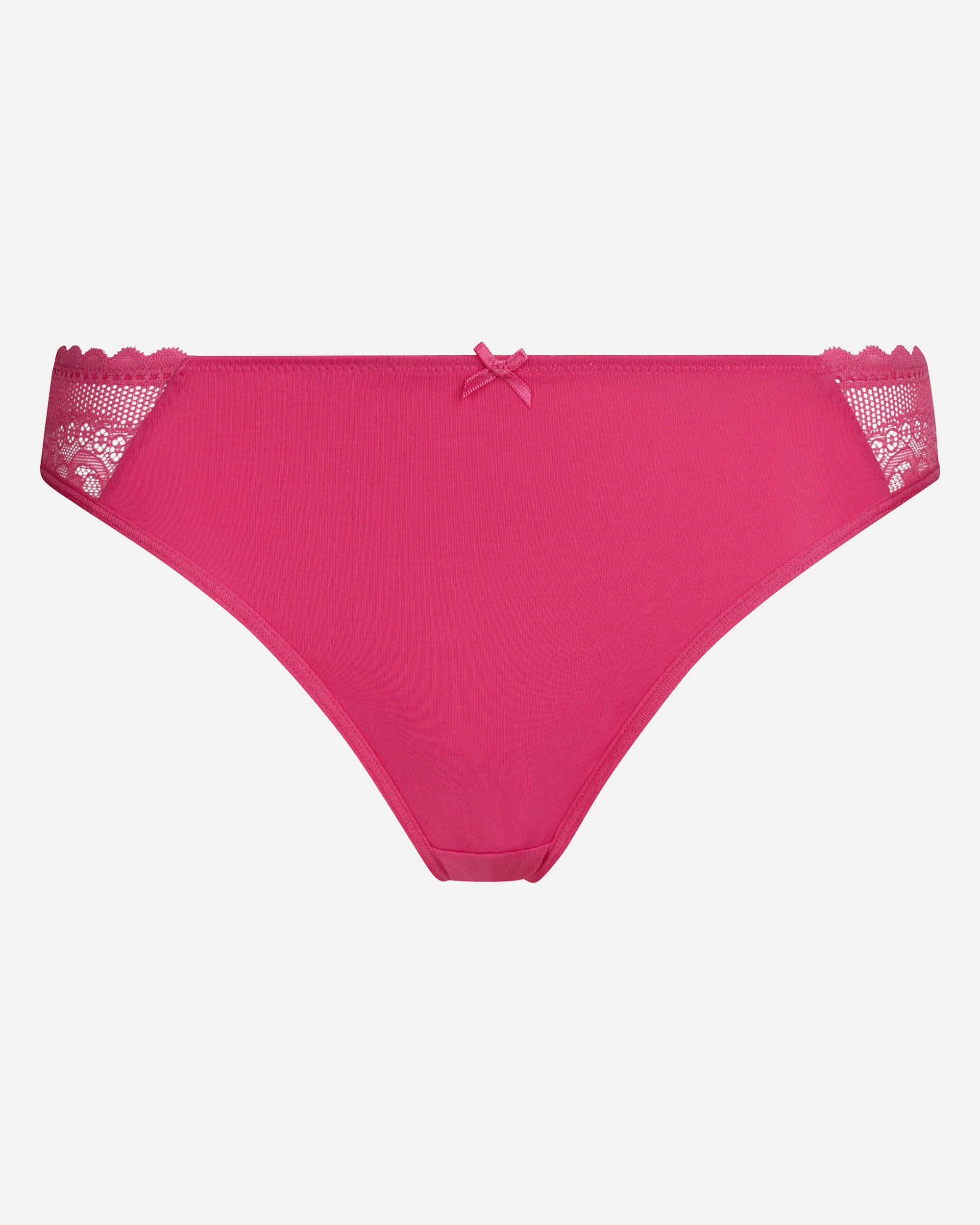 Braga de microfibra con encaje - Dim - Fucsia Fucsia-5