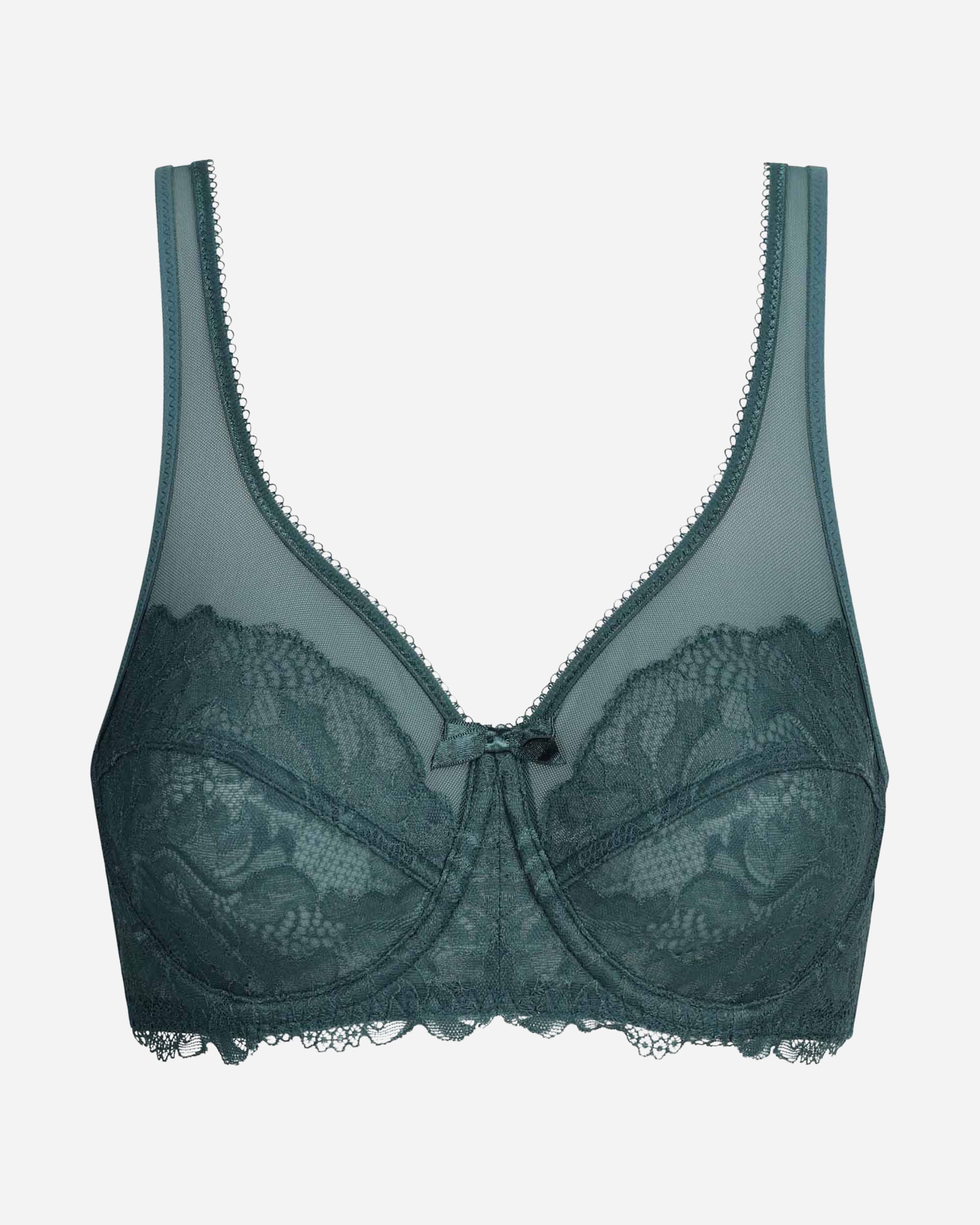 Sujetador con aro de capacidad con encaje generous essentiel - Dim - Esmeralda Esmeralda-5