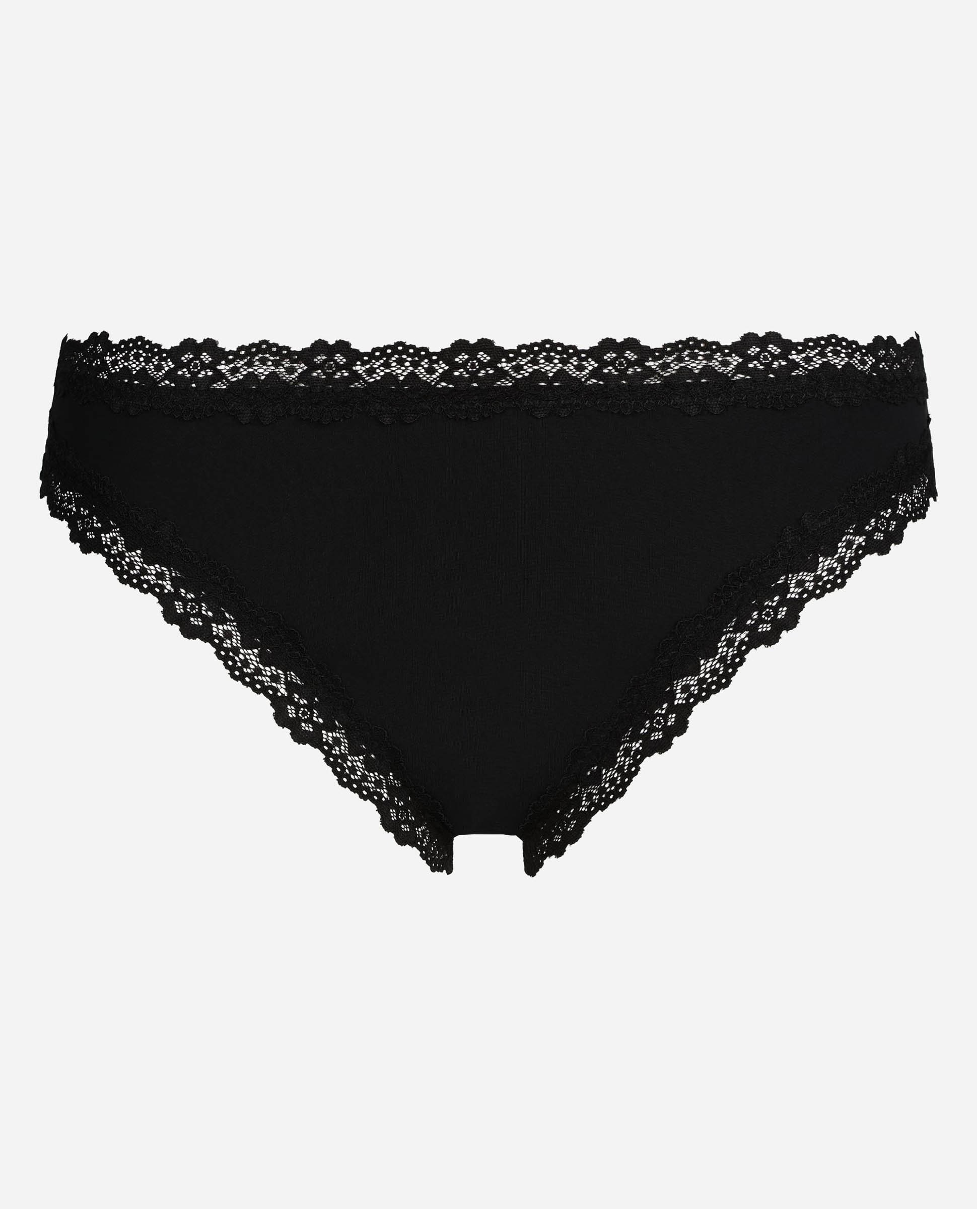 Braga clásica de microfibra y encaje - Dim - Negro Negro-3