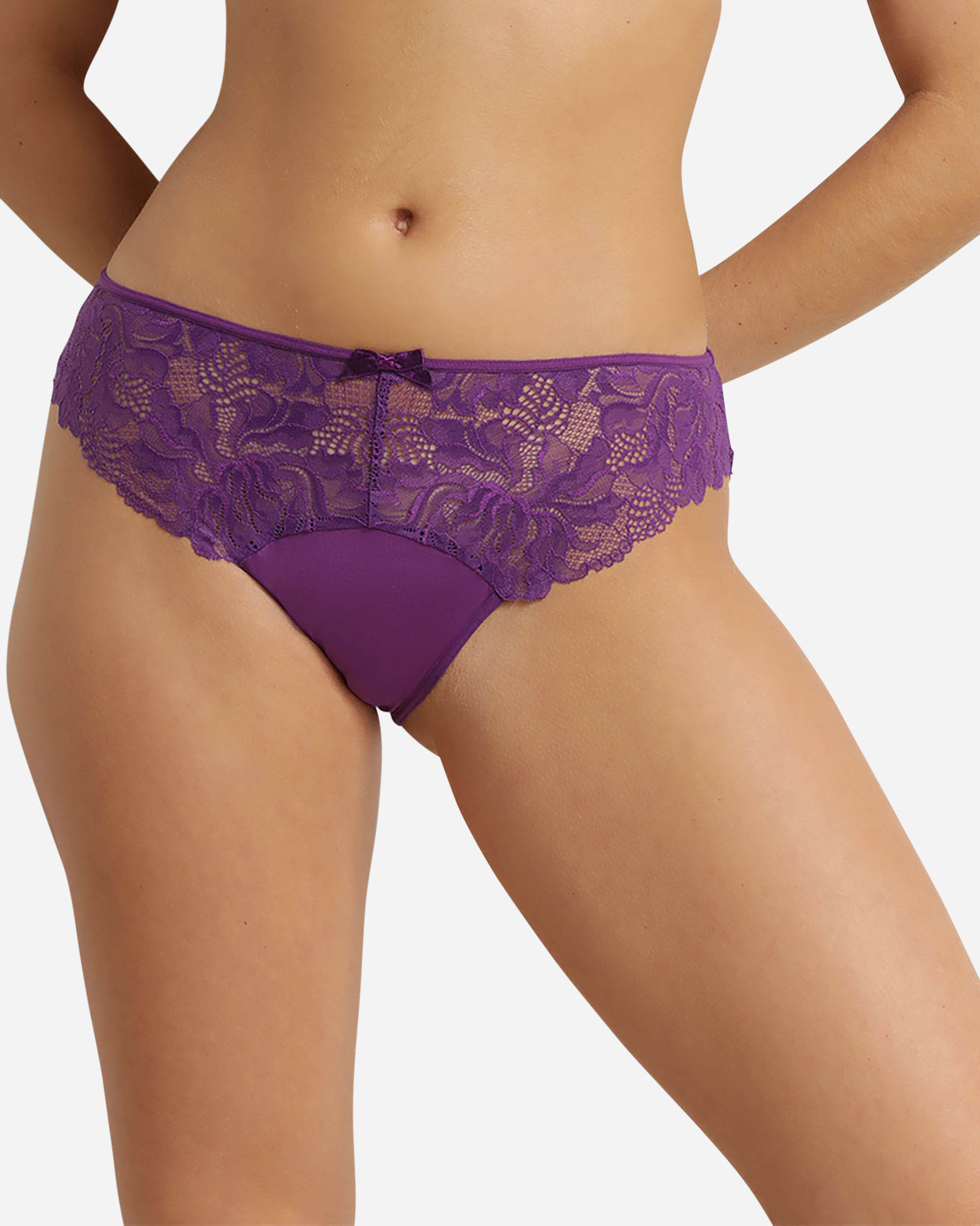 Braga con encaje Generous Essentiel - Dim - Violeta Violeta-1