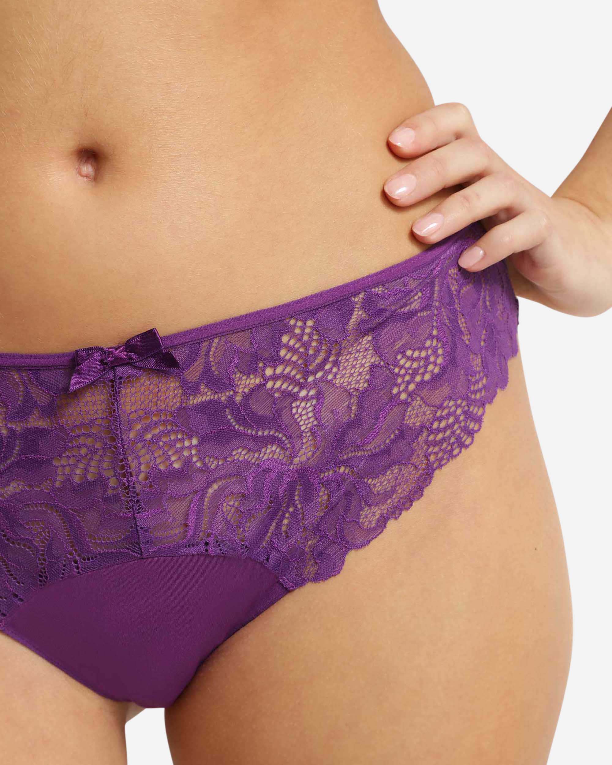 Braga con encaje Generous Essentiel - Dim - Violeta Violeta-3