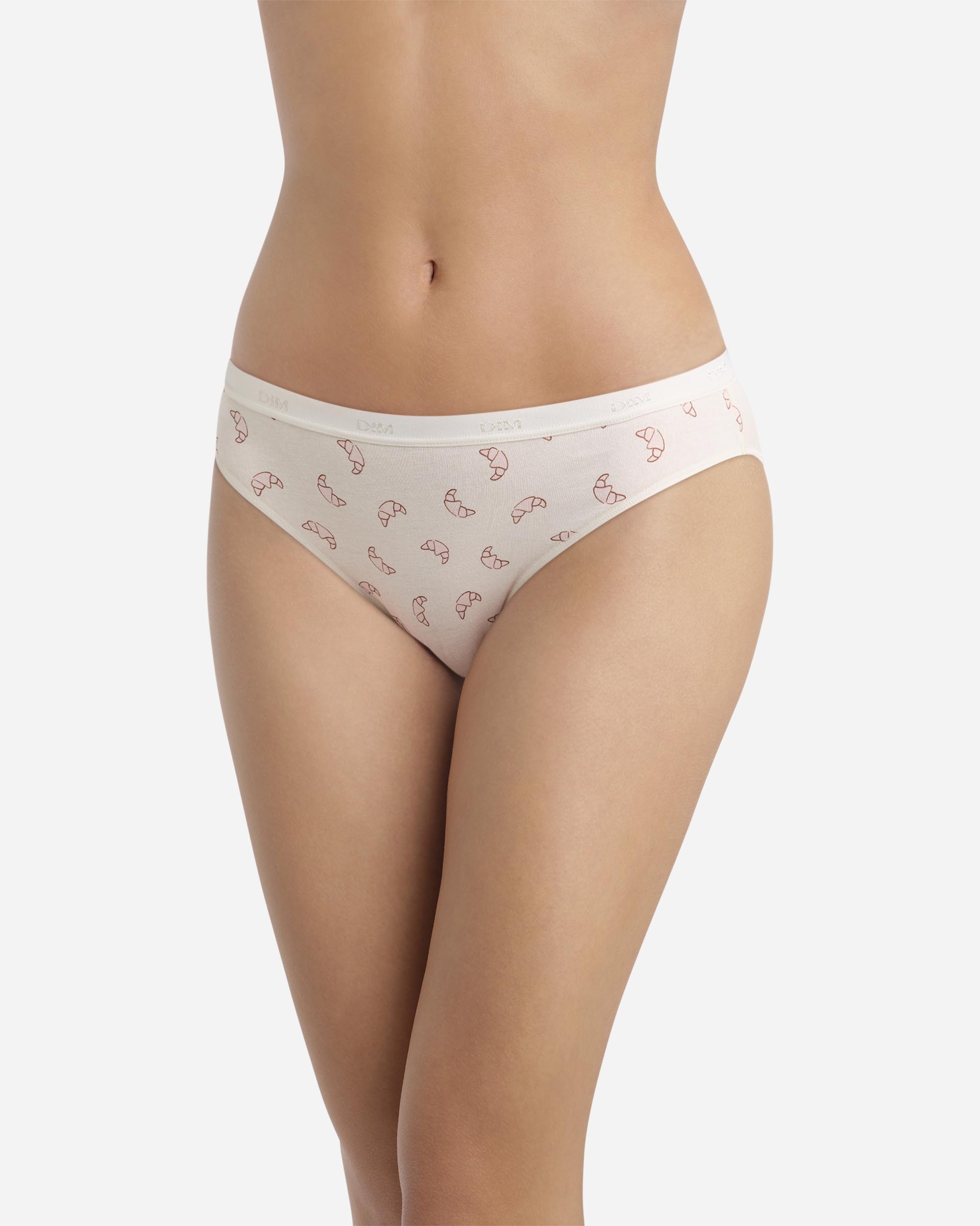 Pack de 4 bragas de algodón elástico estampadas - Dim - Multicolor Multicolor-3