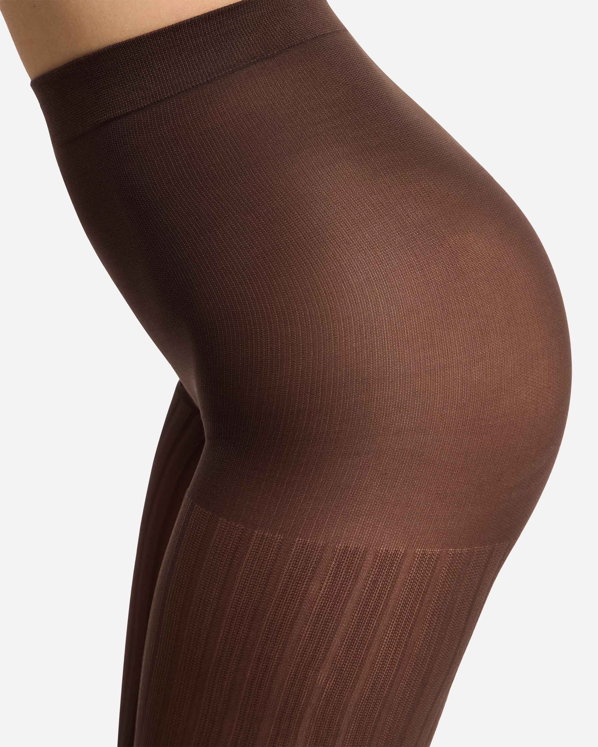Panti opaca fantasía dim x inès de la fressagne - Marrón Marrón-2