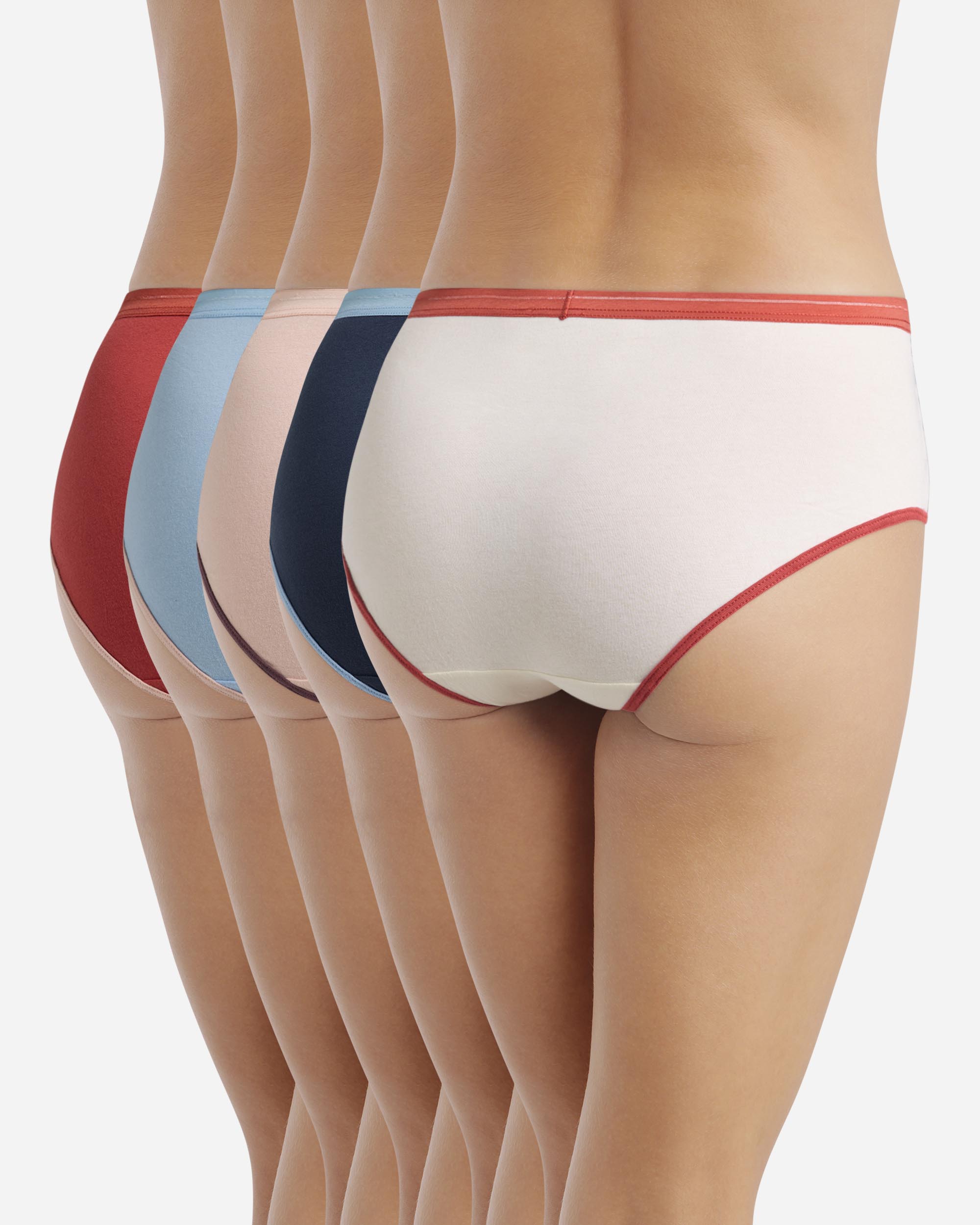 Pack de 5 culottes dim x inès de la fressange - Multicolor Multicolor-2