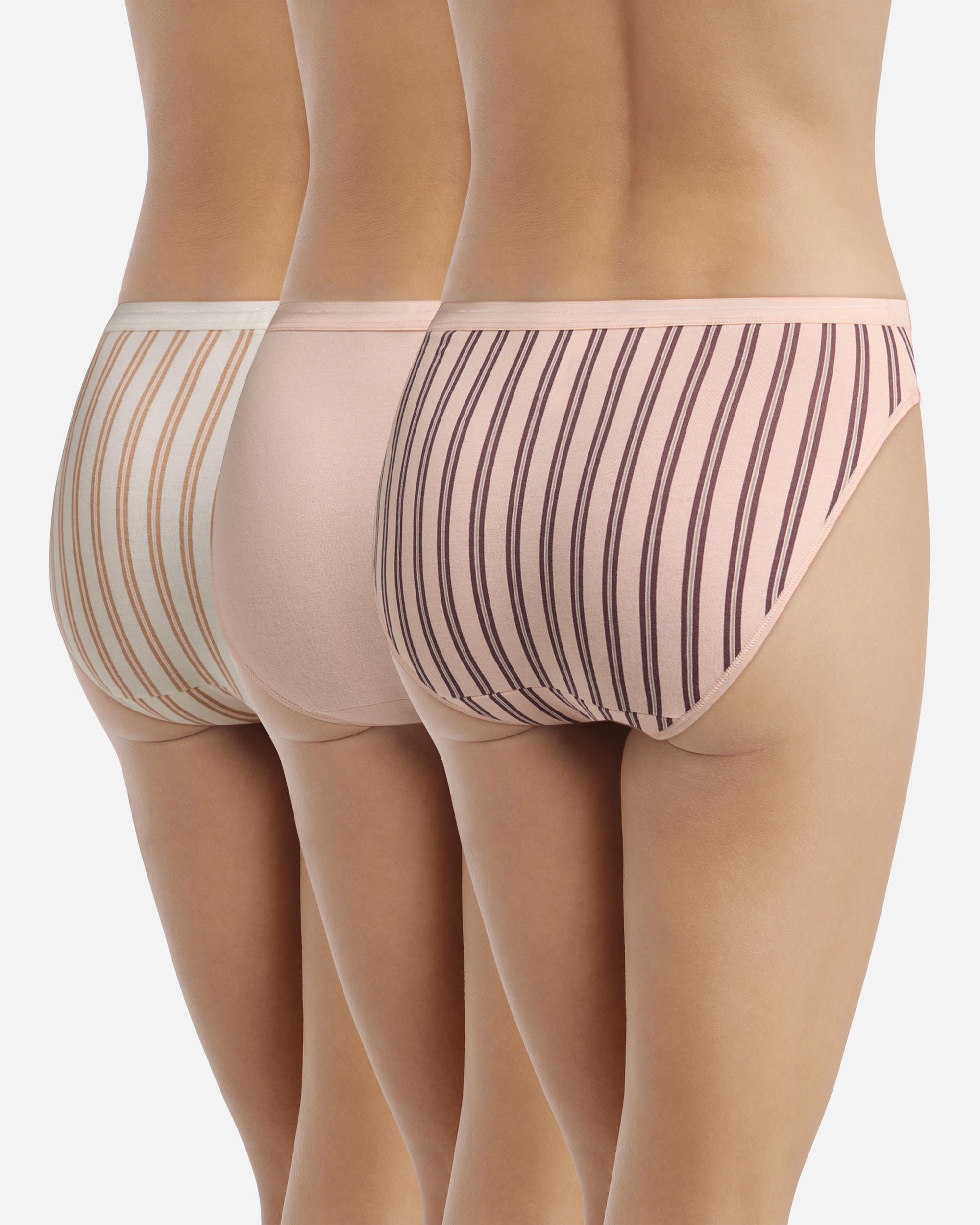 Pack de 3 bragas dim x inès de la fressange - Multicolor Multicolor-2