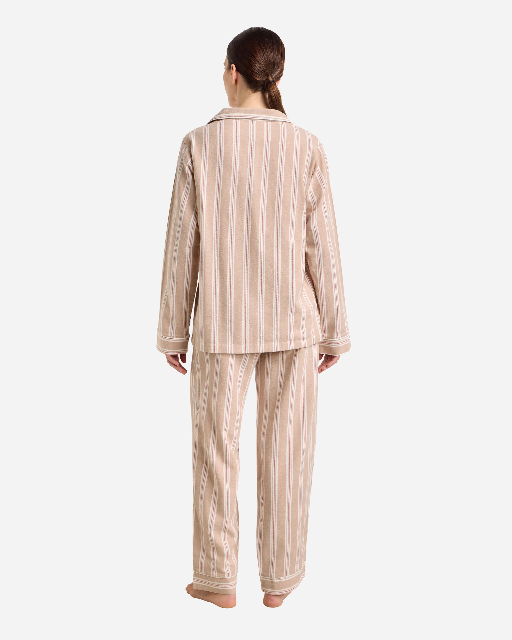Pijama de mujer de franela largo dim x inès de la fressange - Topo Topo-2