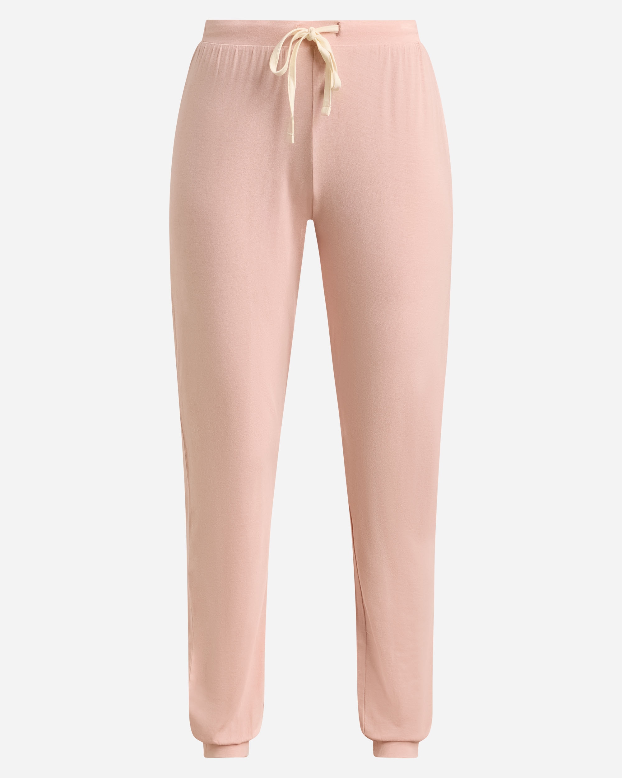 Pantalón largo de pijama de mujer - Dim - Rosa Rosa-4