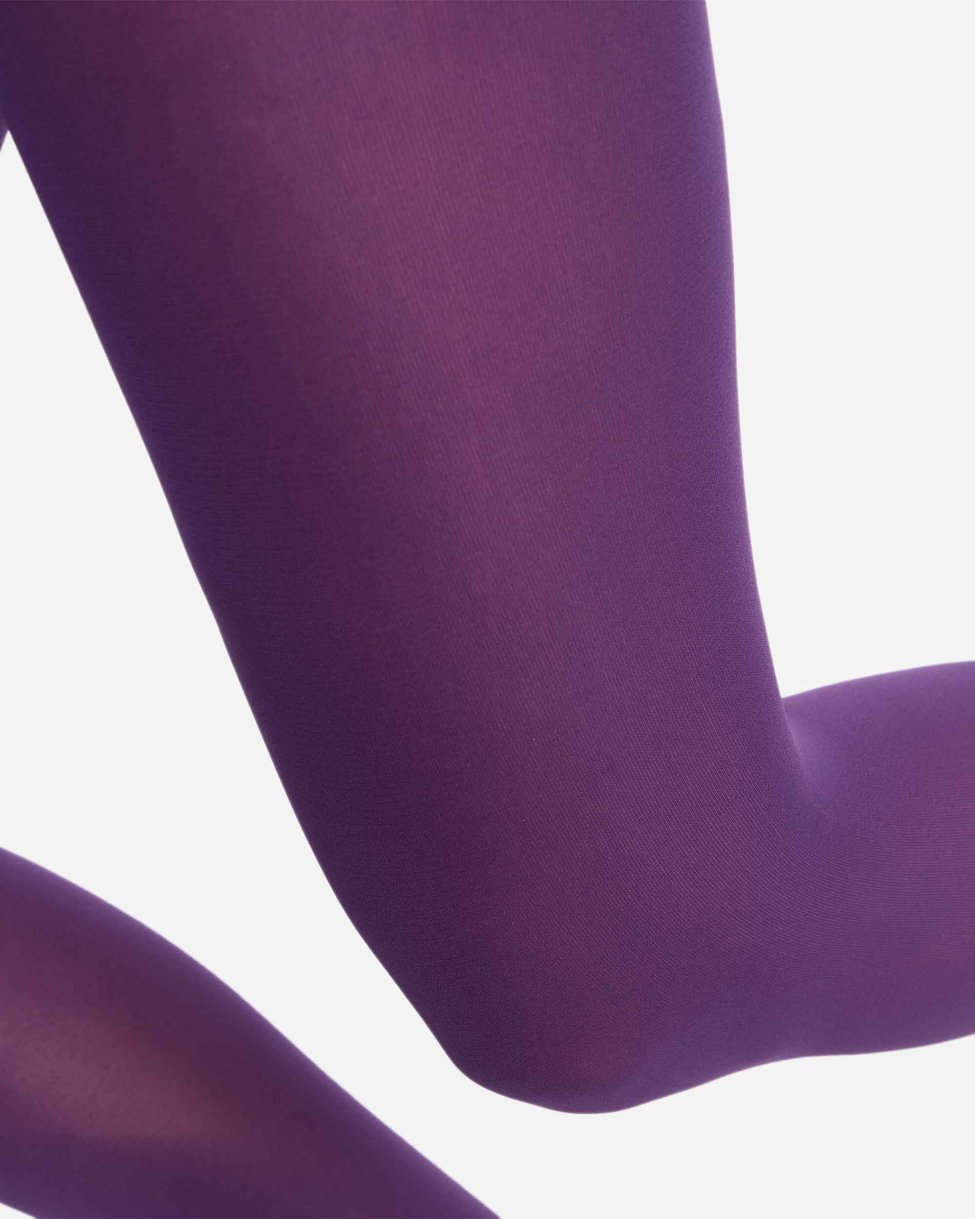 Panty opaco efecto aterciopelado mate 50 deniers - Dim - Violeta Violeta-2