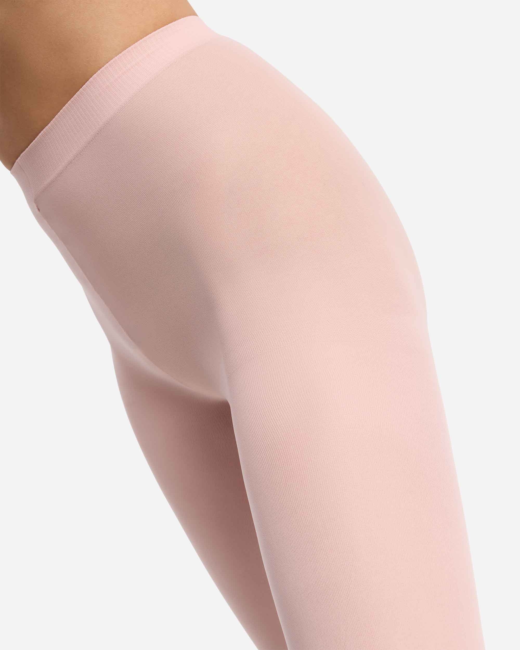Panty opaco efecto aterciopelado mate 50 deniers - Dim - Rosa claro Rosa claro-2