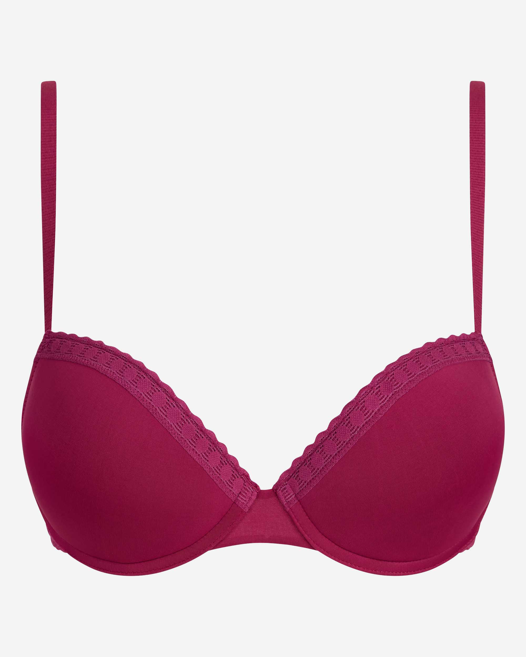 Sujetador con aros de suave microfibra - Dim - Rosa Rosa-5