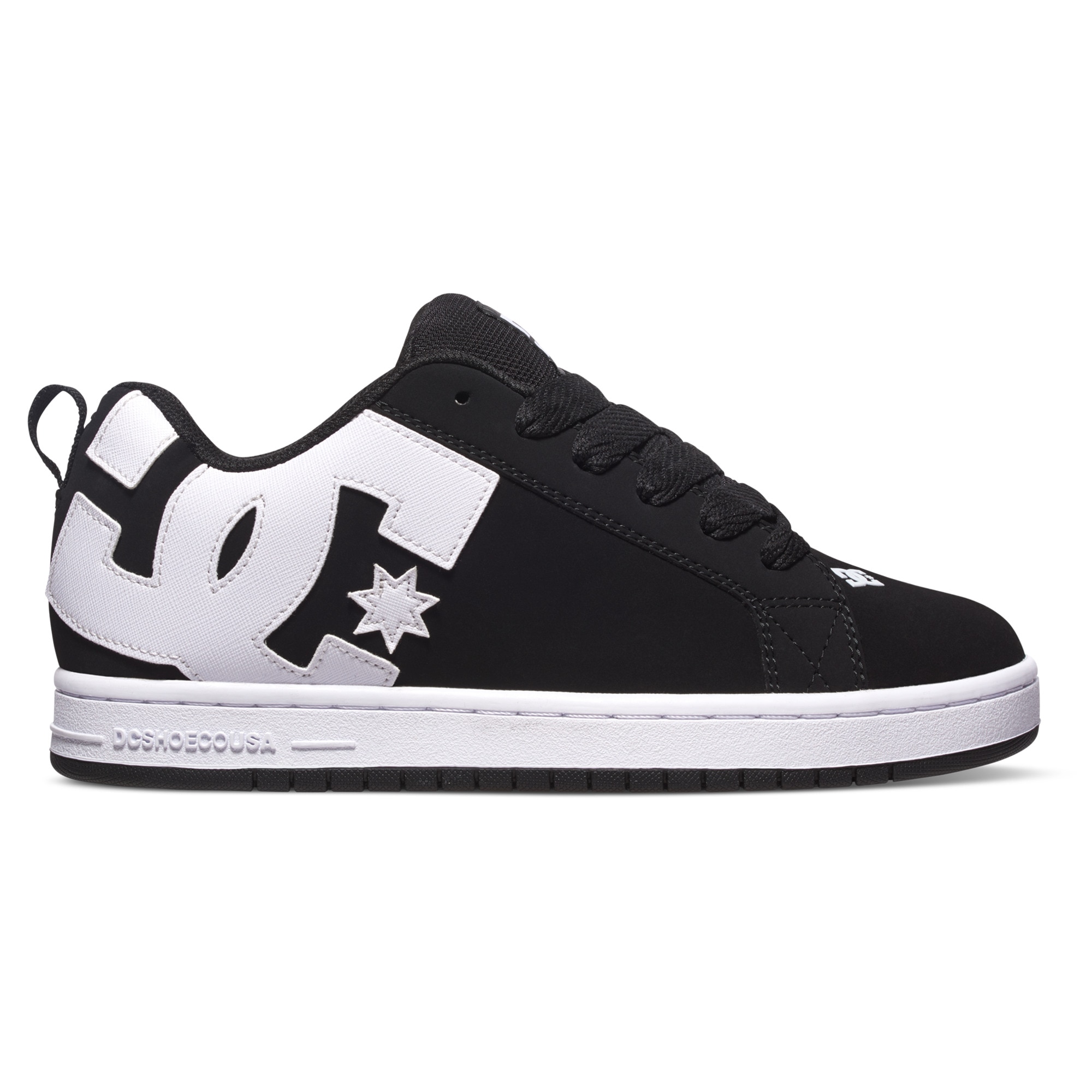 DC Shoes Zapatillas casual de hombre Court Graffik Negro / Blanco