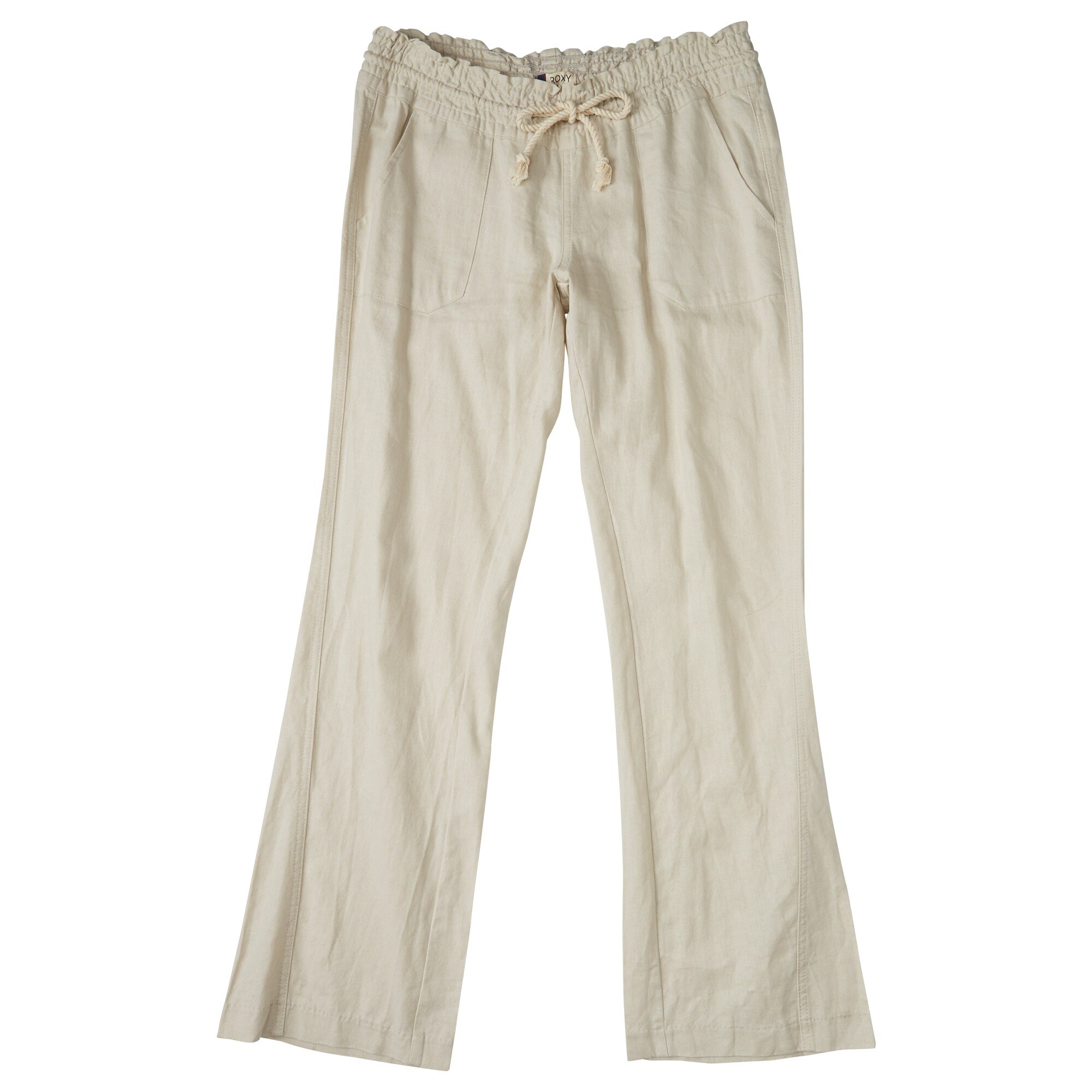 Pantalón de mujer Oceanside Roxy - Beige Beige-6