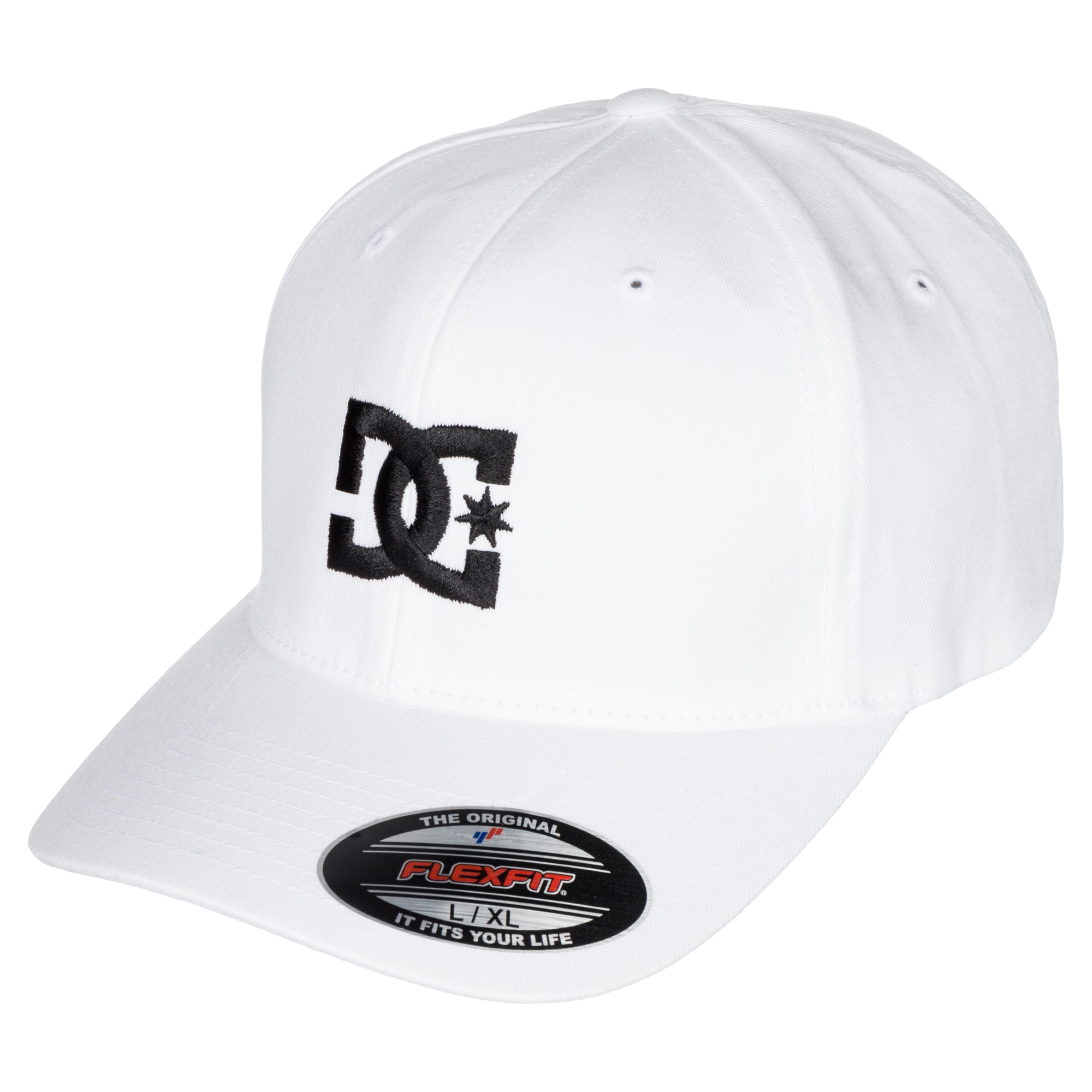 Gorra de hombre Cap Star DC Shoes - Blanco / Negro Blanco / Negro-2