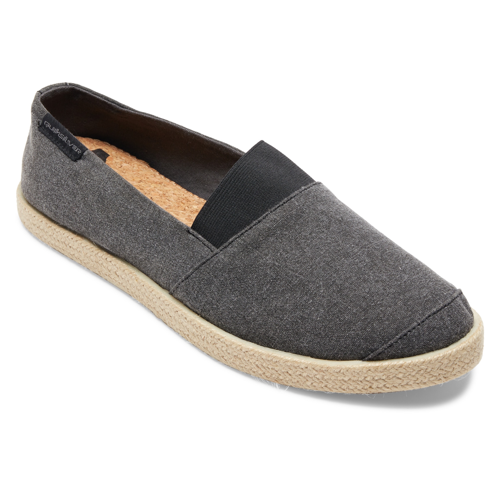 Zapatos de hombre Espadrilled Quiksilver - Negro Negro-1
