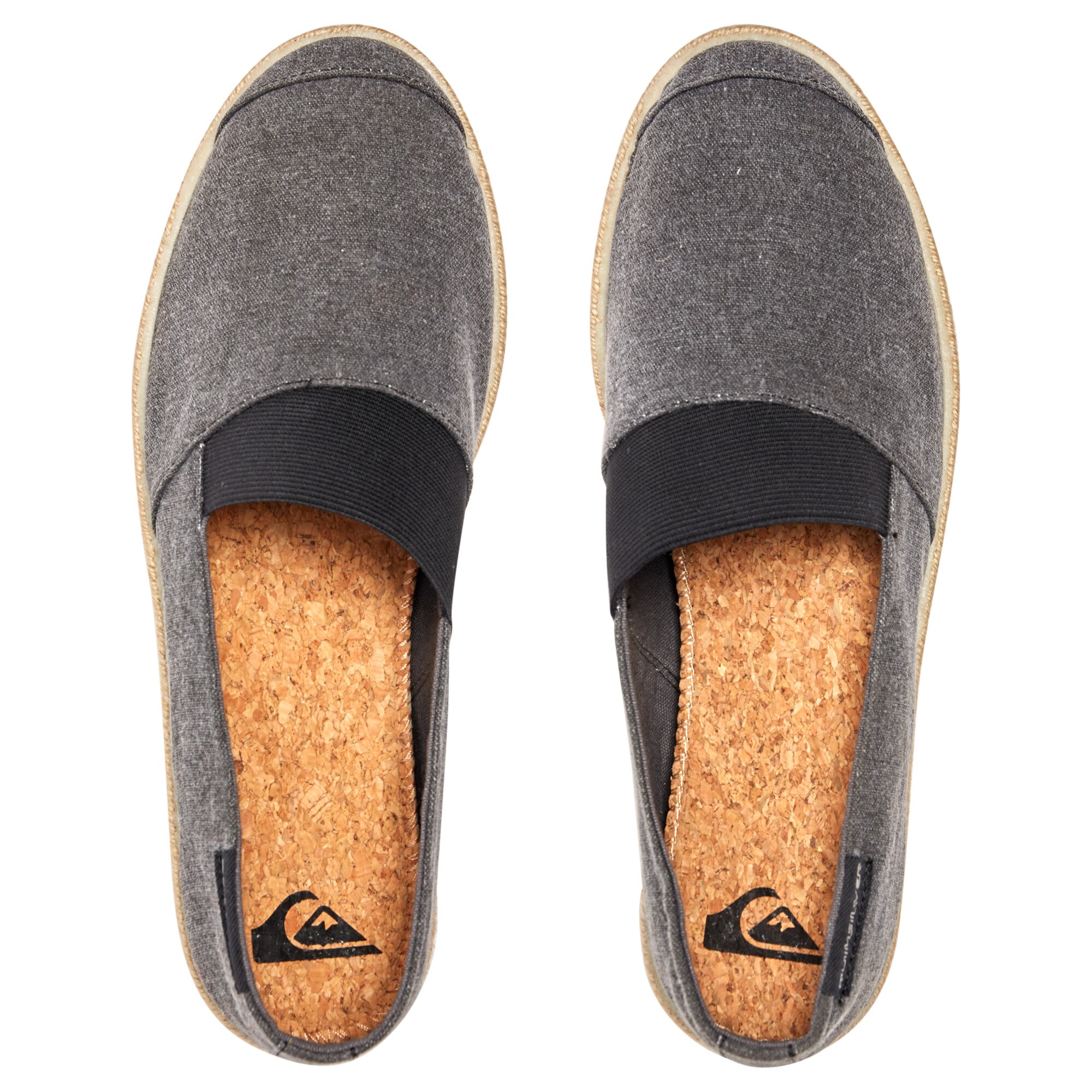 Zapatos de hombre Espadrilled Quiksilver - Negro Negro-4
